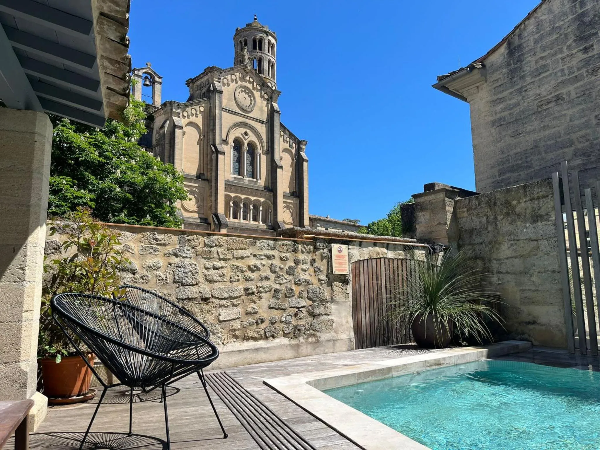 View (from property/room) in Boutique Hôtel Entraigues