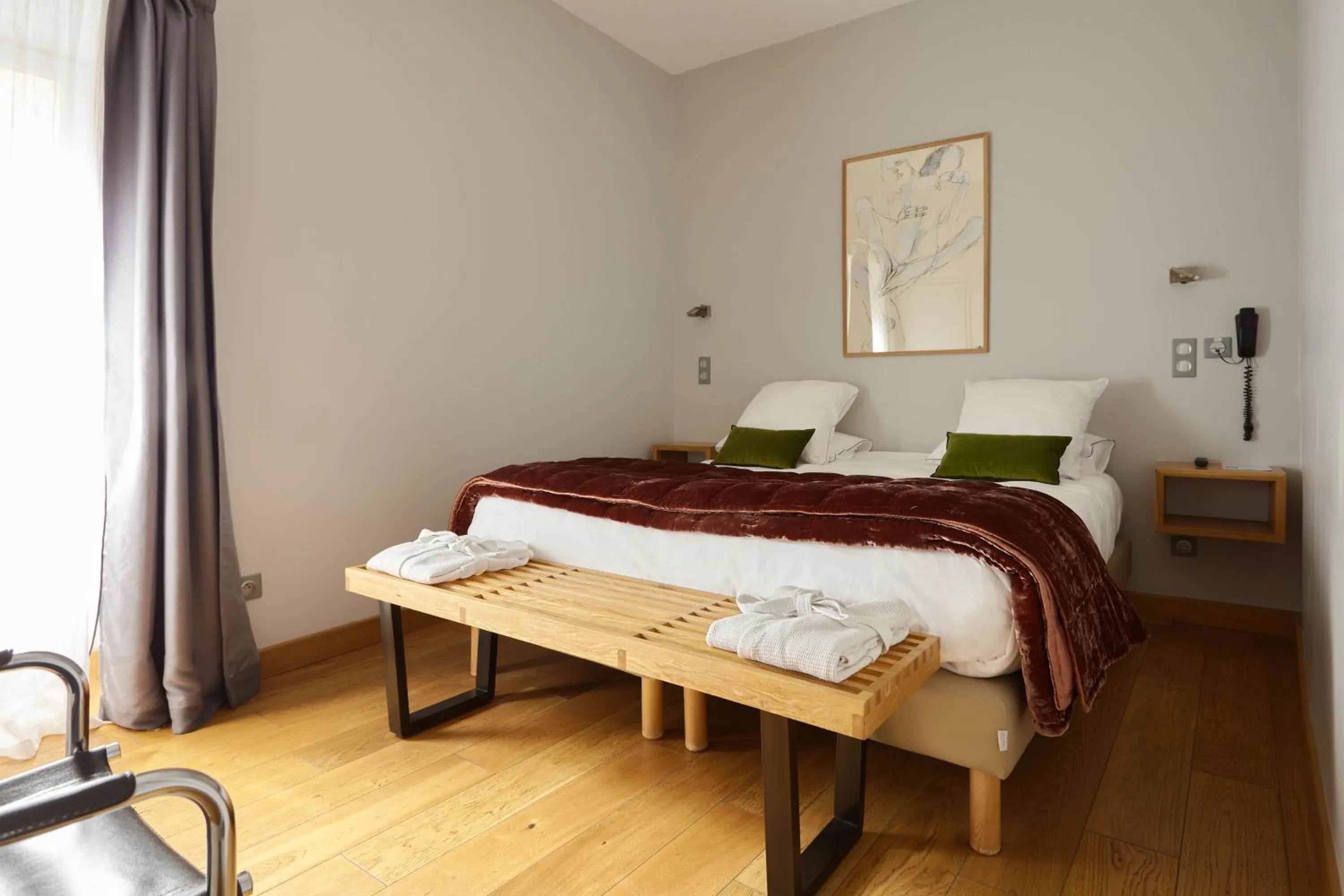 Bed in Boutique Hôtel Entraigues