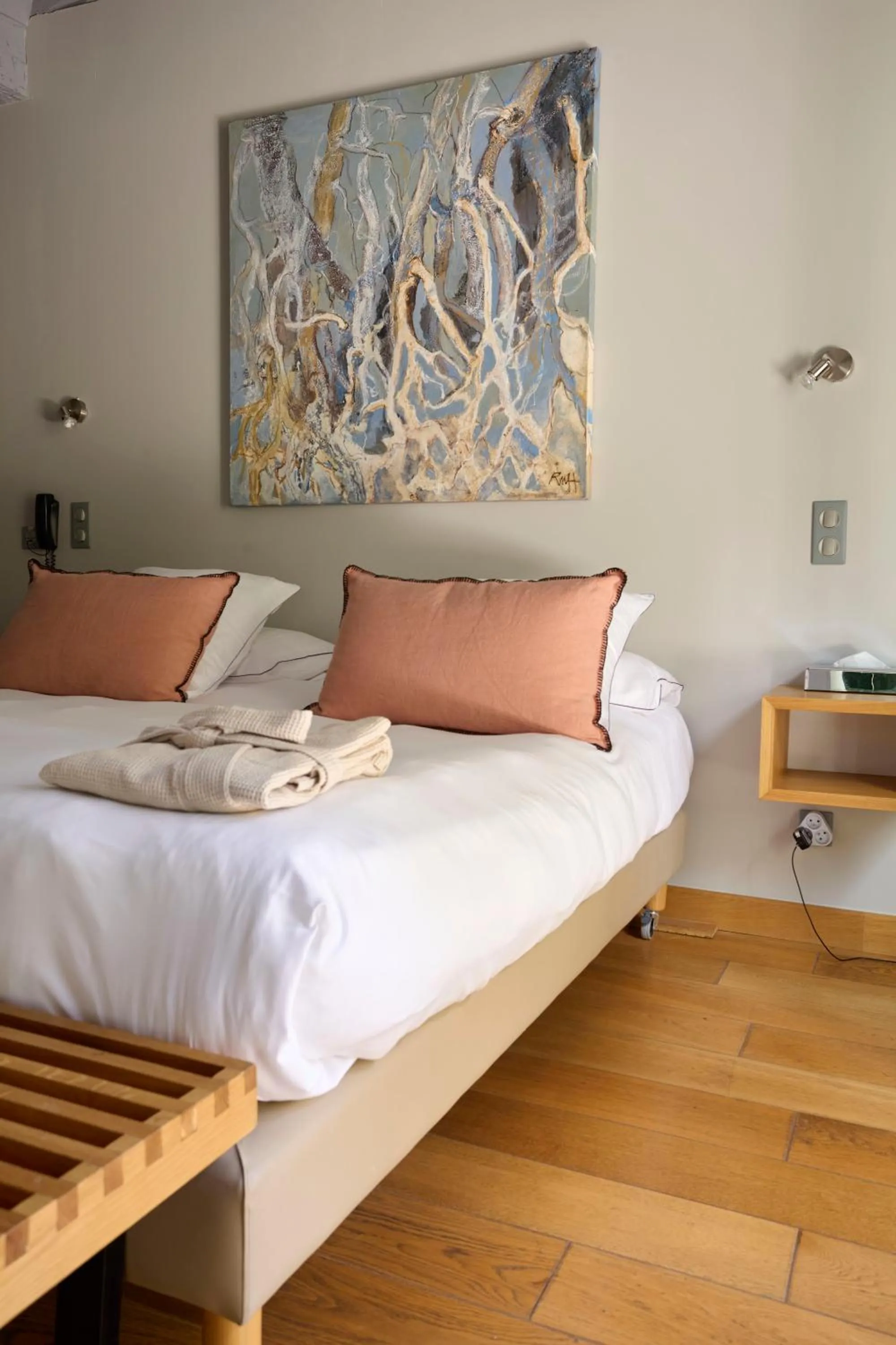 Bed in Boutique Hôtel Entraigues