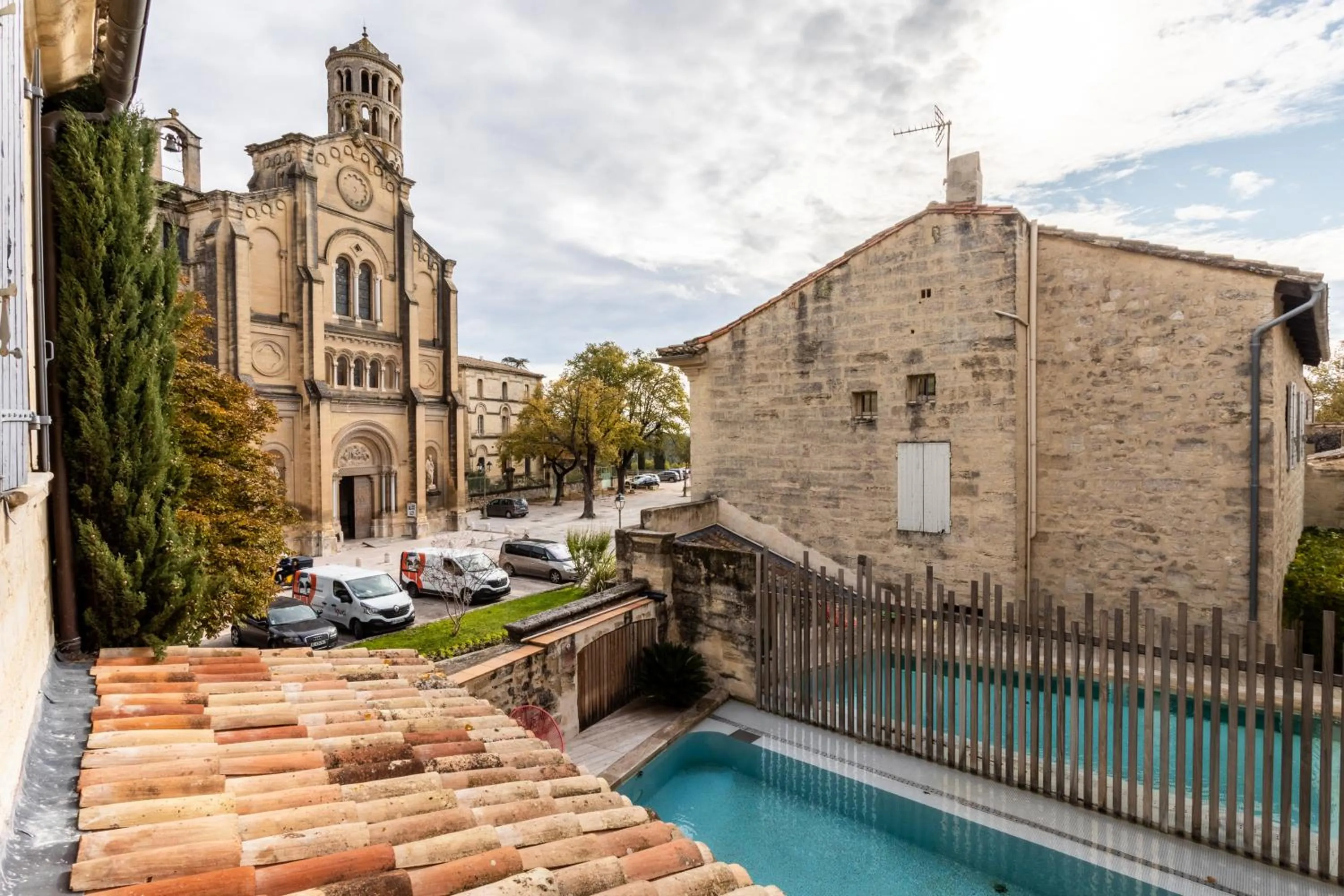 View (from property/room) in Boutique Hôtel Entraigues