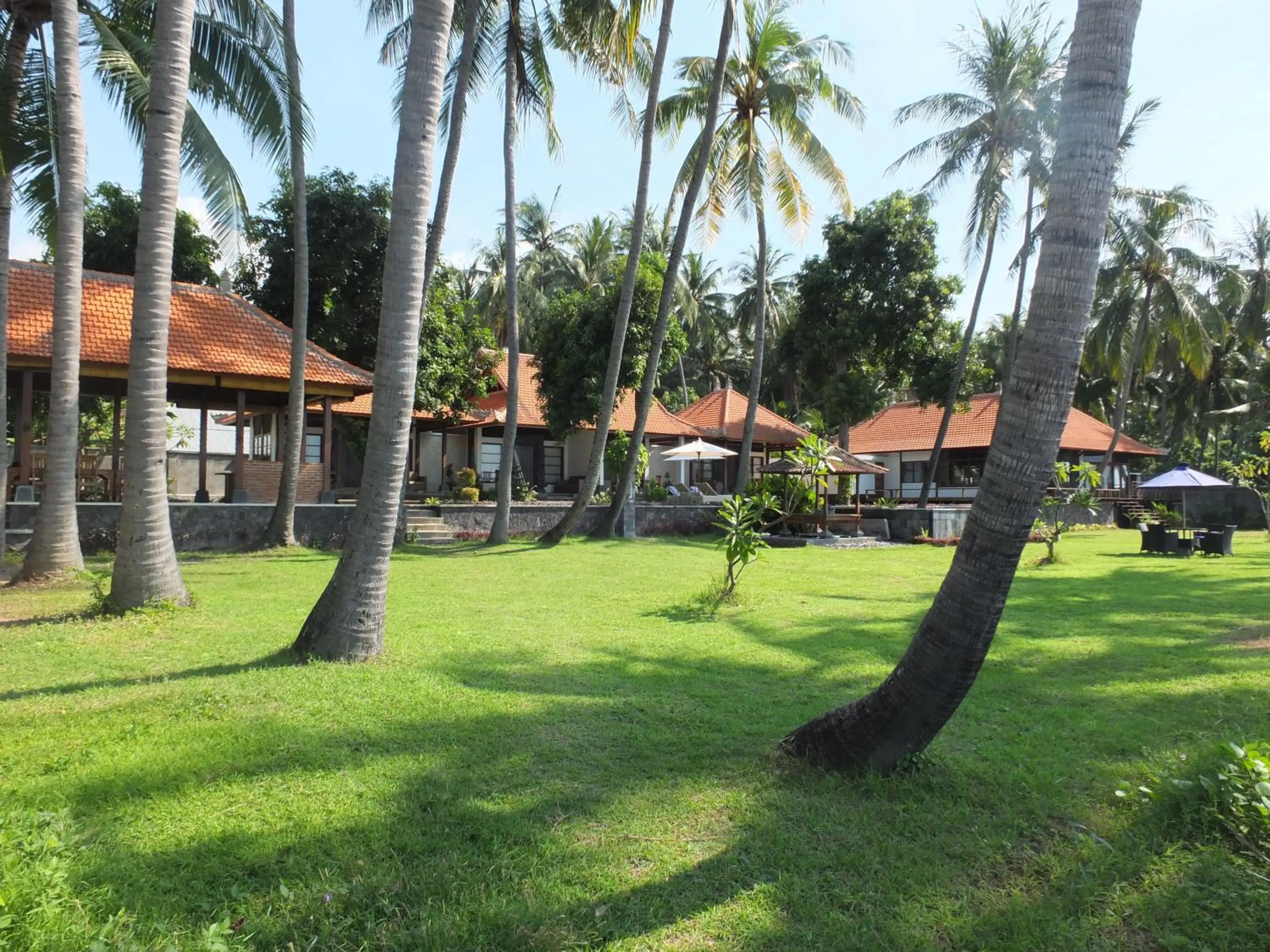 Garden view in The Amrita - Salt Farm Villas
