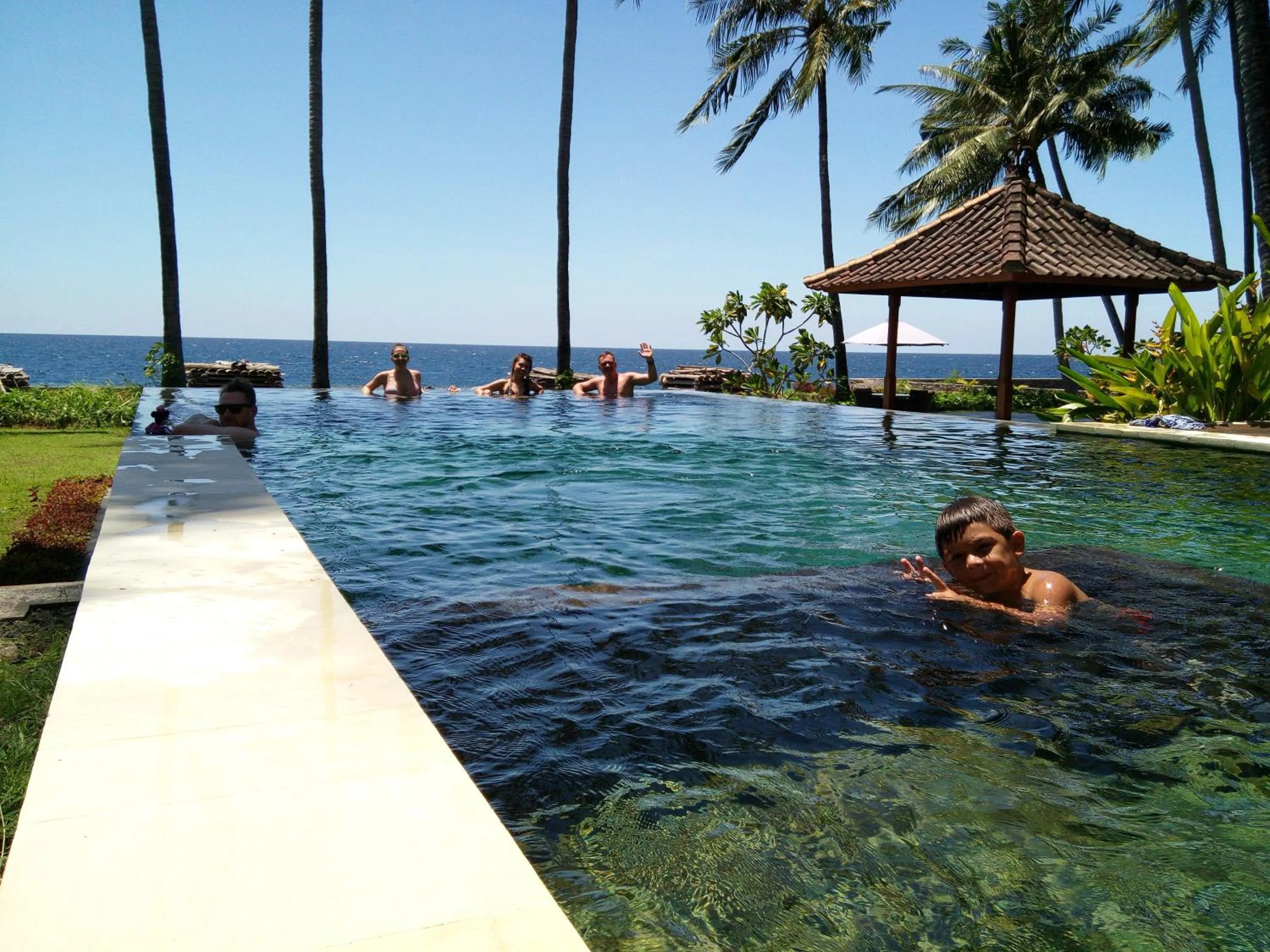 Pool view in The Amrita - Salt Farm Villas