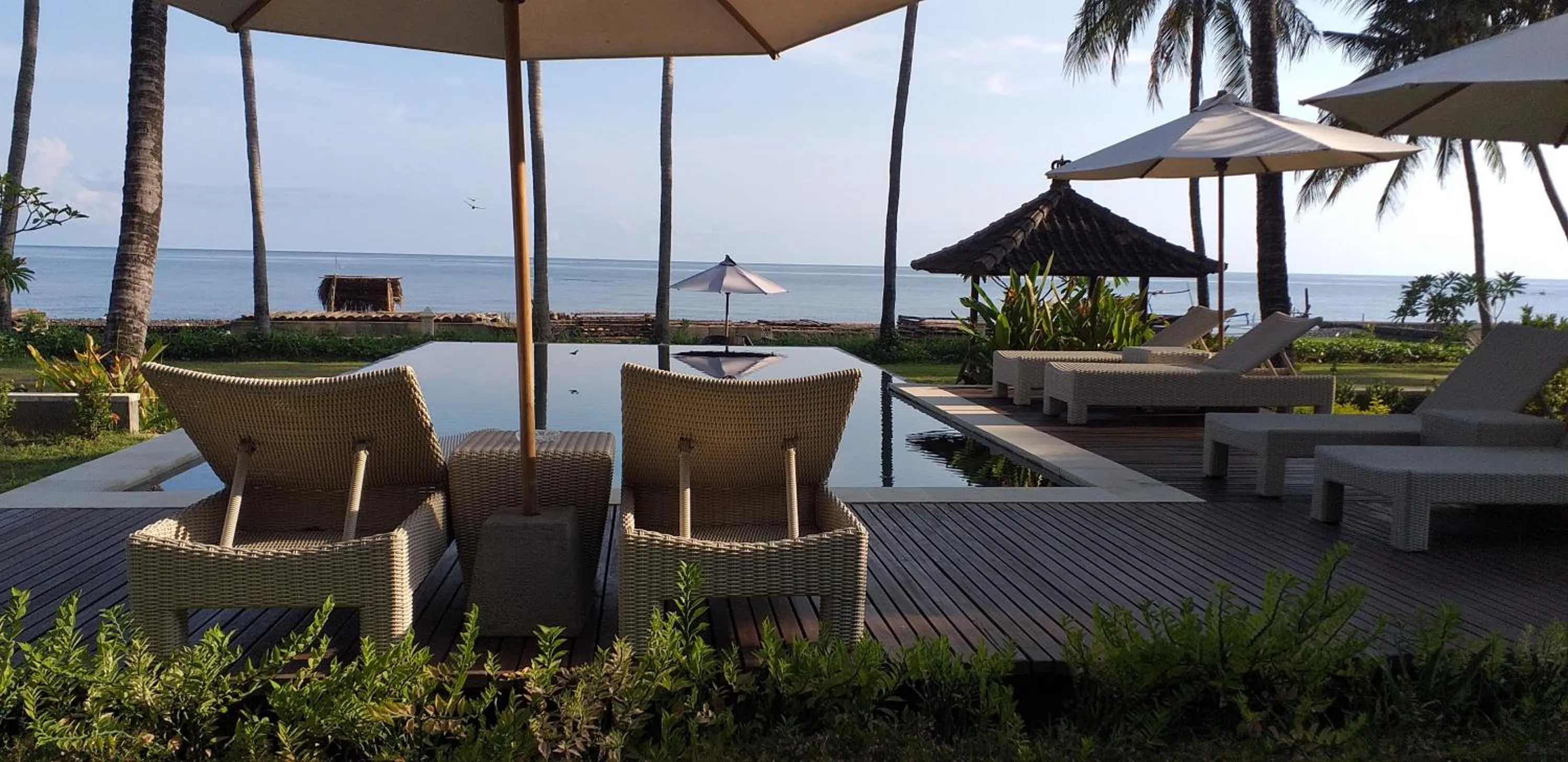 Pool view in The Amrita - Salt Farm Villas