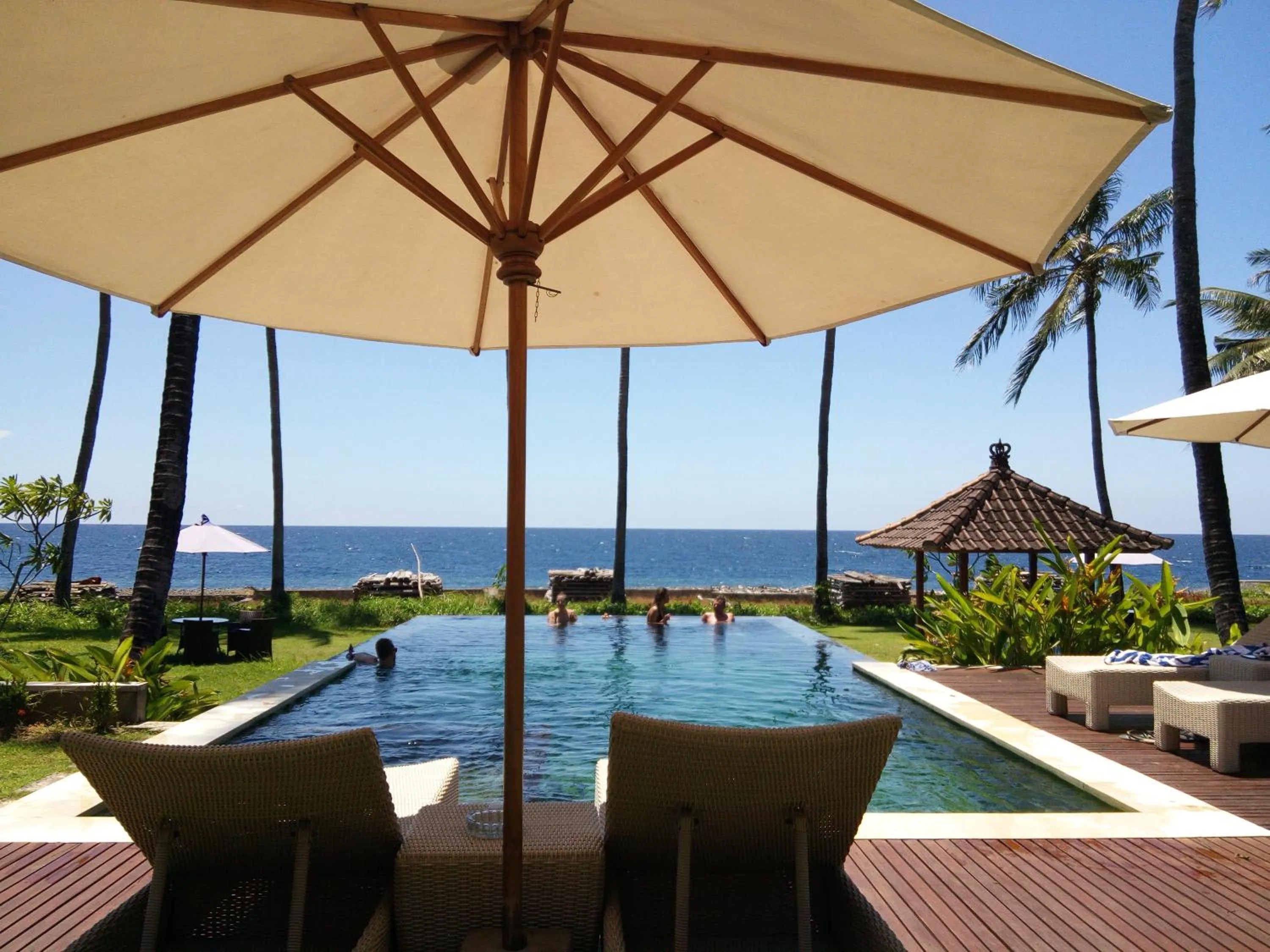 Pool view in The Amrita - Salt Farm Villas