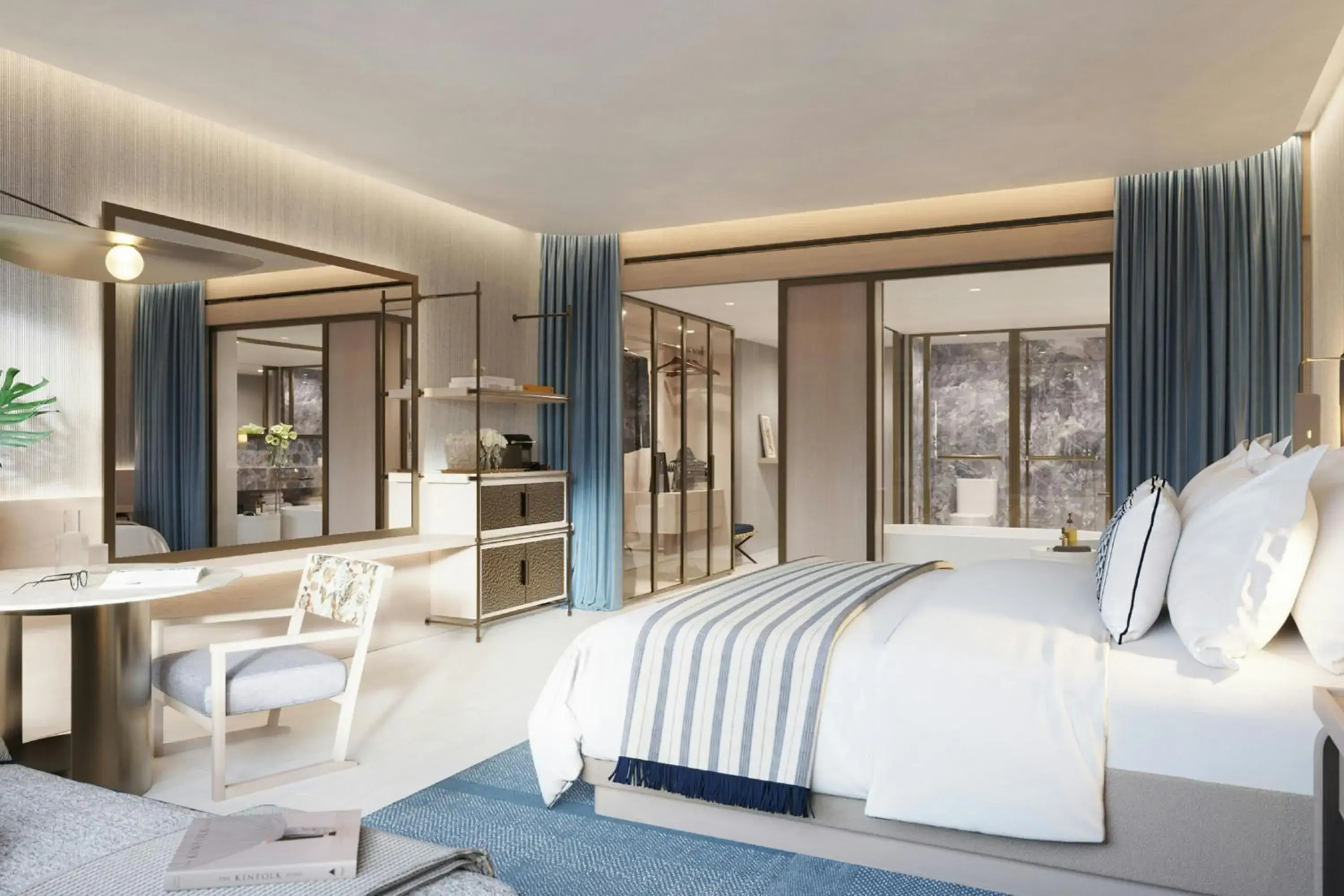 King Room with City View in Hotel Arts Barcelona King Room with City View in Hotel Arts Barcelona