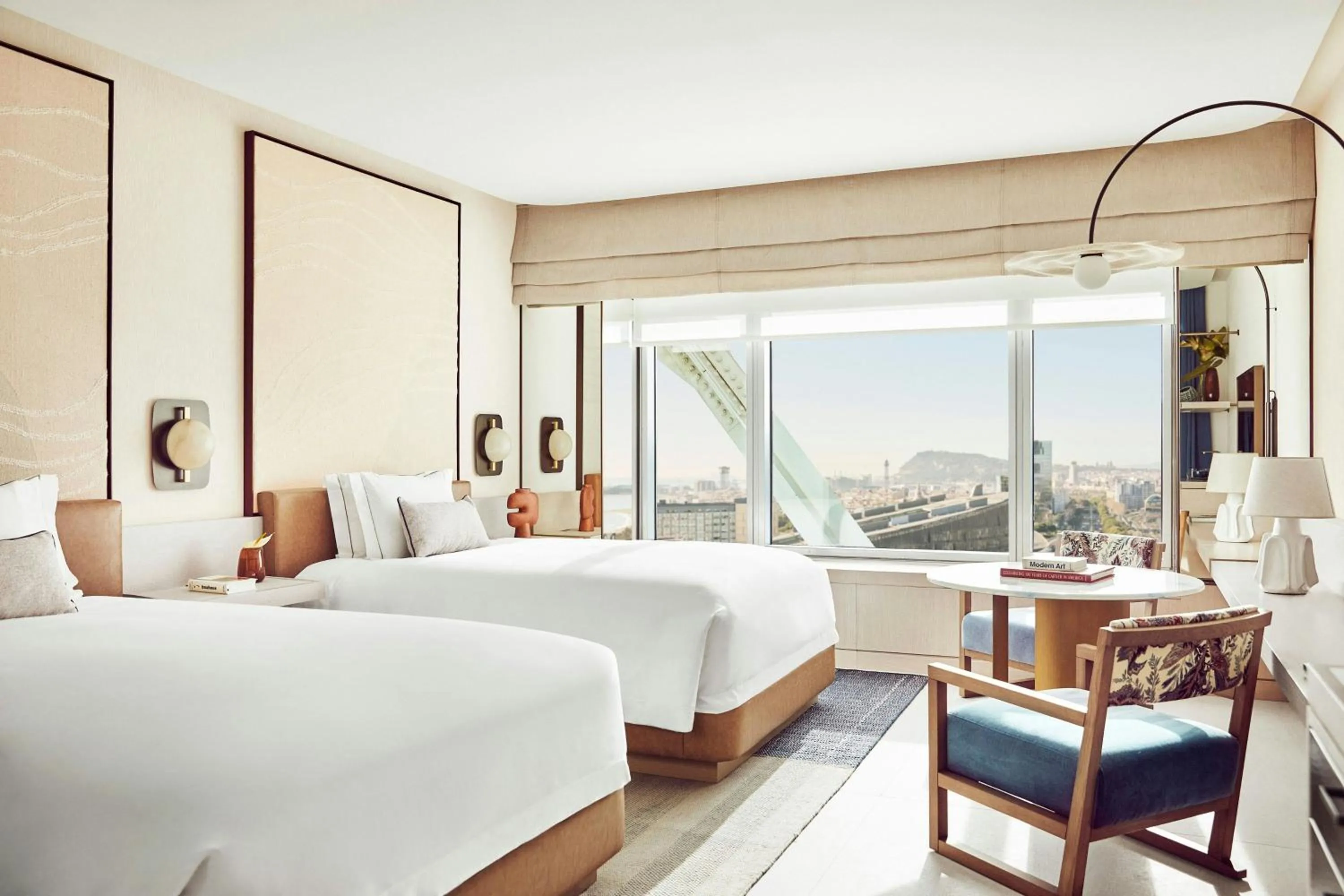 Bedroom, Bed in Hotel Arts Barcelona