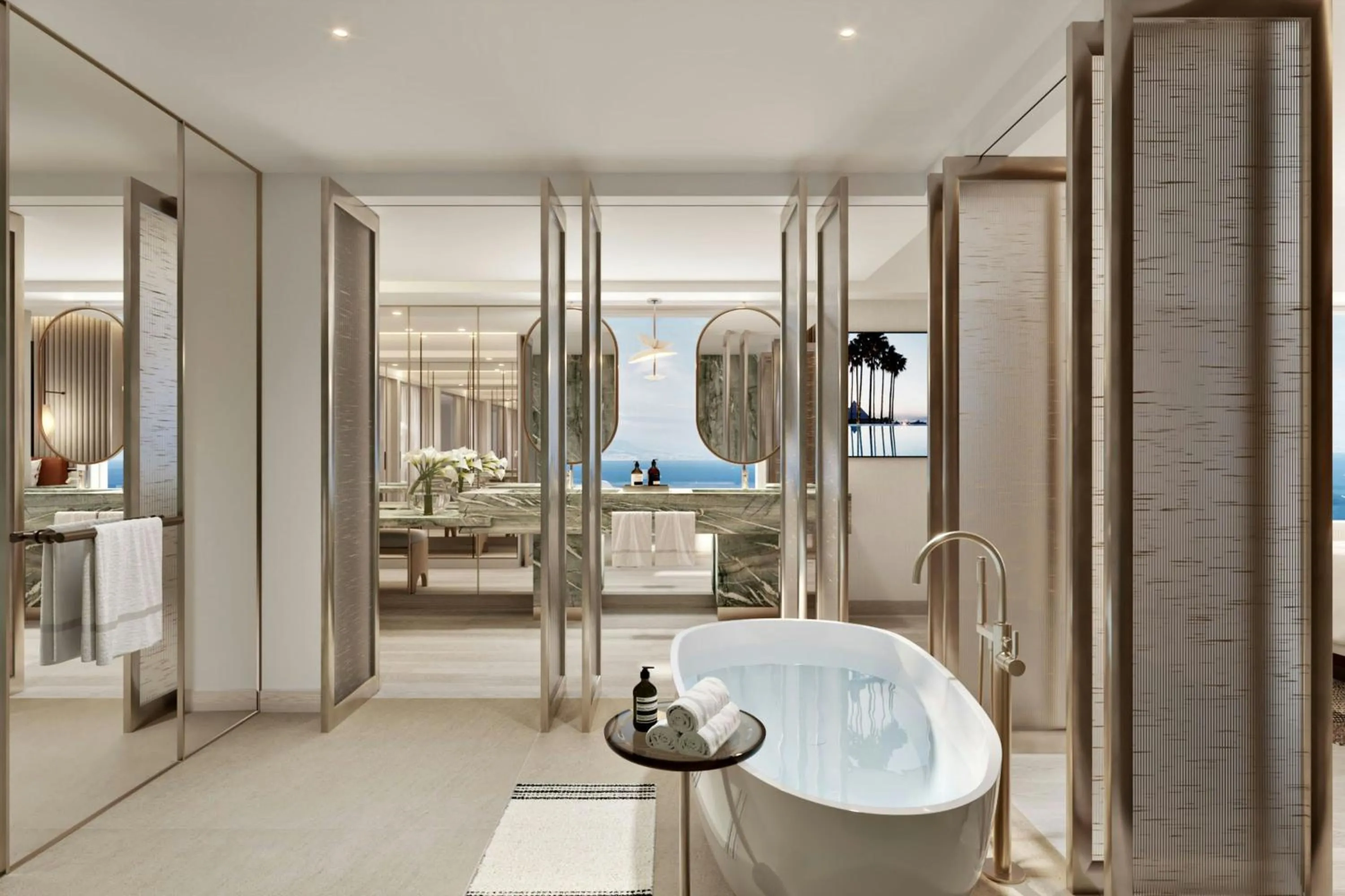 Bathroom in Hotel Arts Barcelona