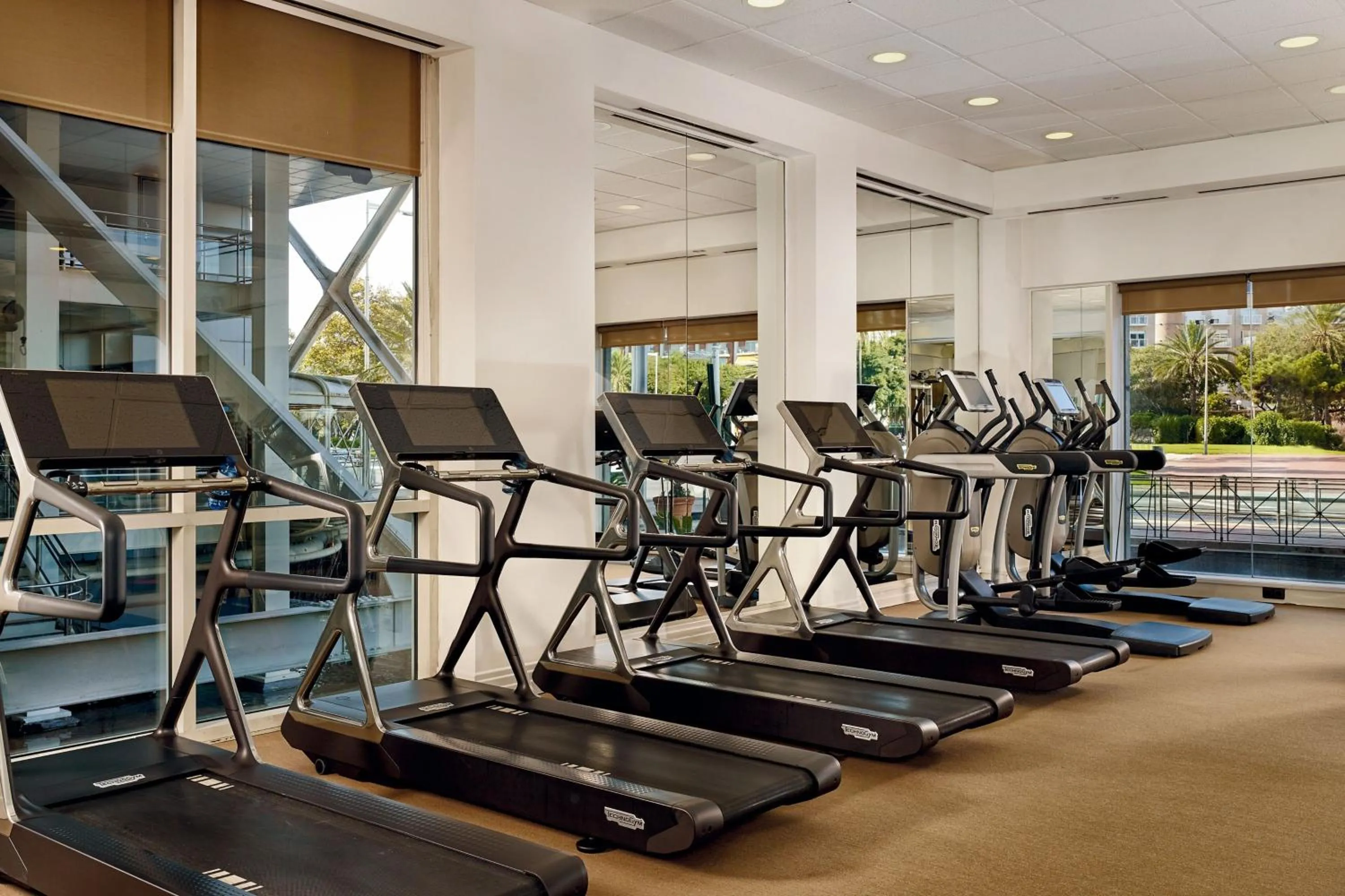 Fitness centre/facilities in Hotel Arts Barcelona