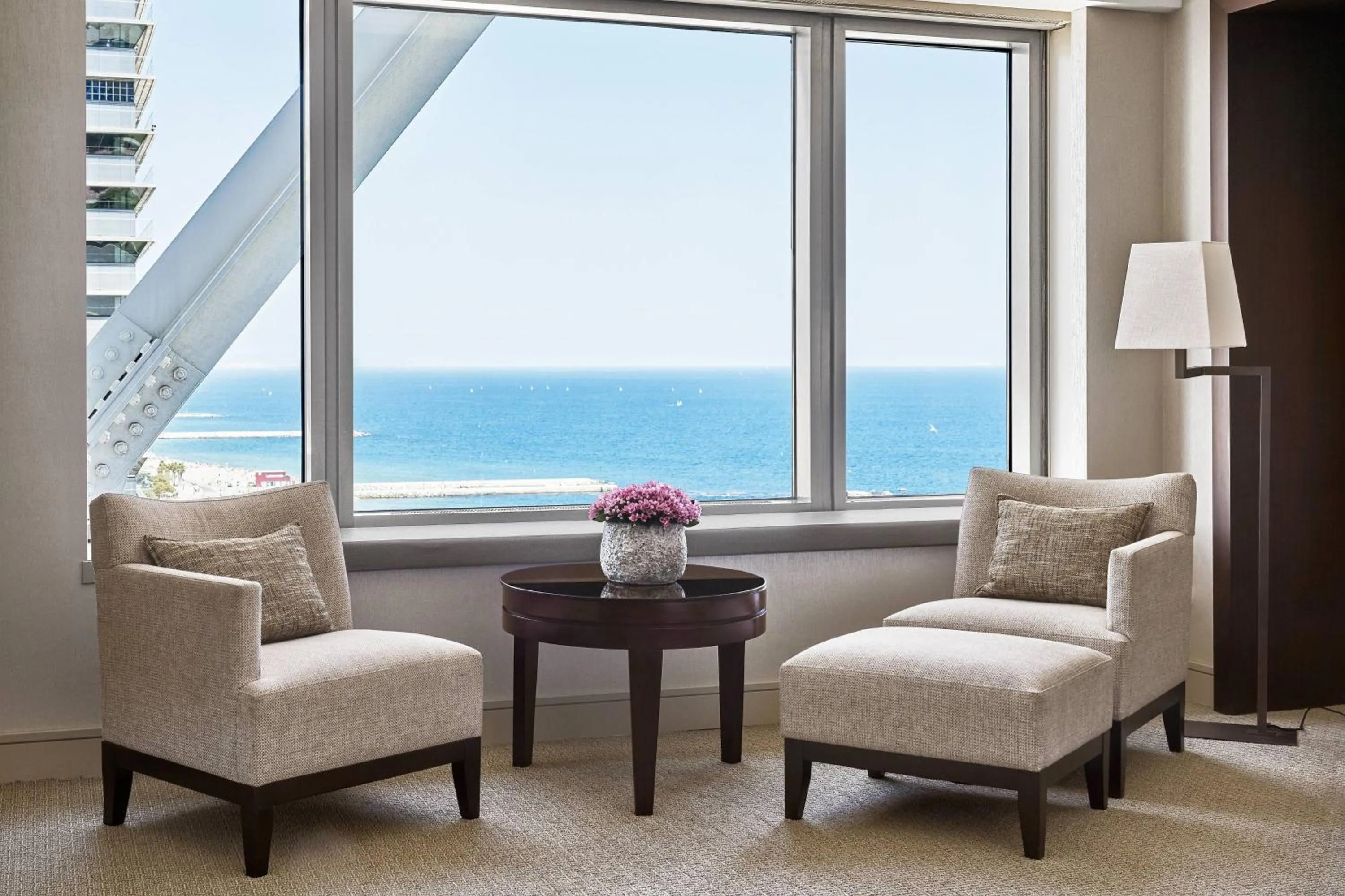 Deluxe Double Room with Two Double Beds - Club Level in Hotel Arts Barcelona