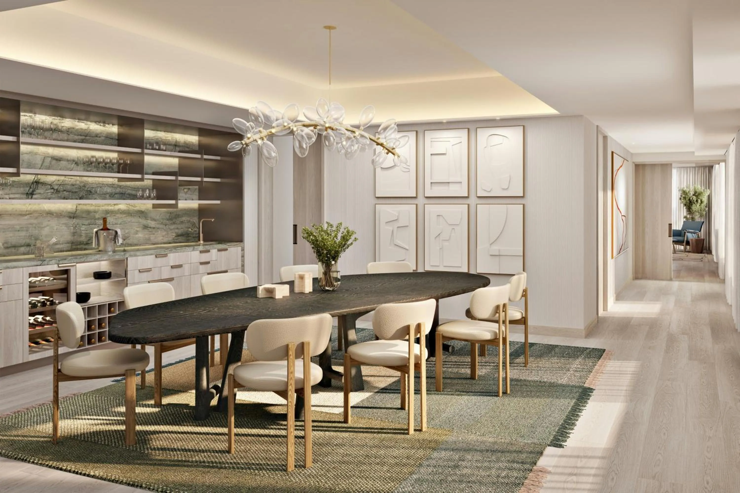 Photo of the whole room in Hotel Arts Barcelona