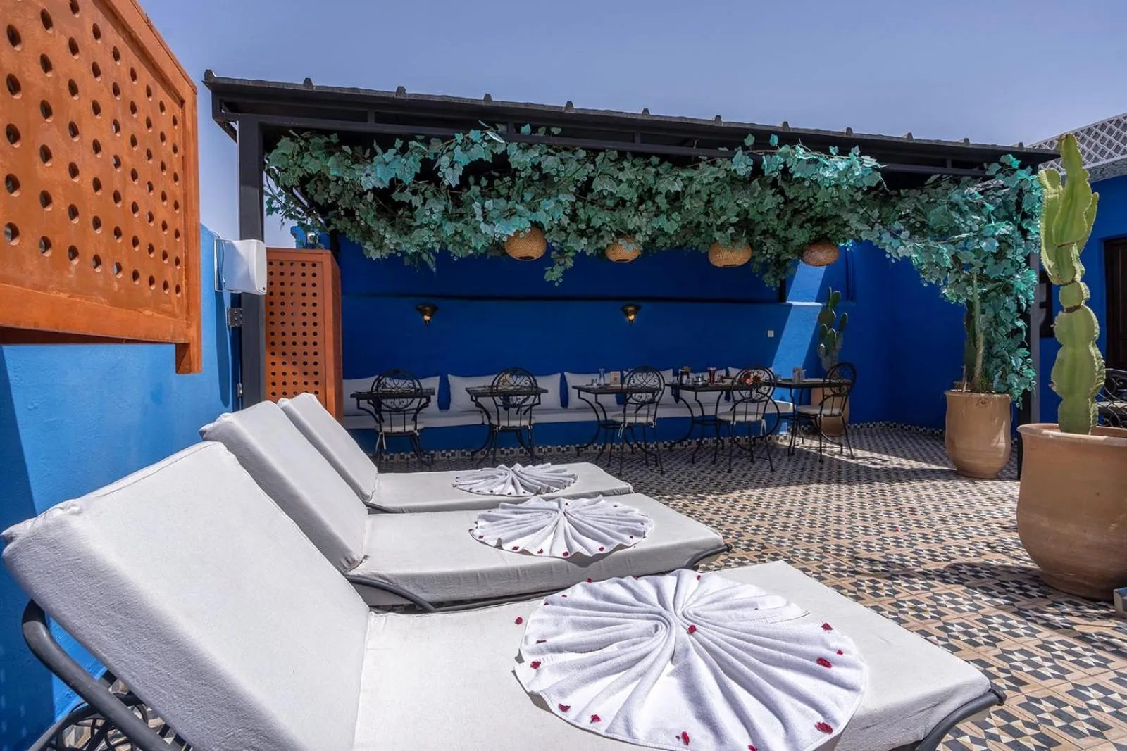 Balcony/Terrace in Riad Jowara