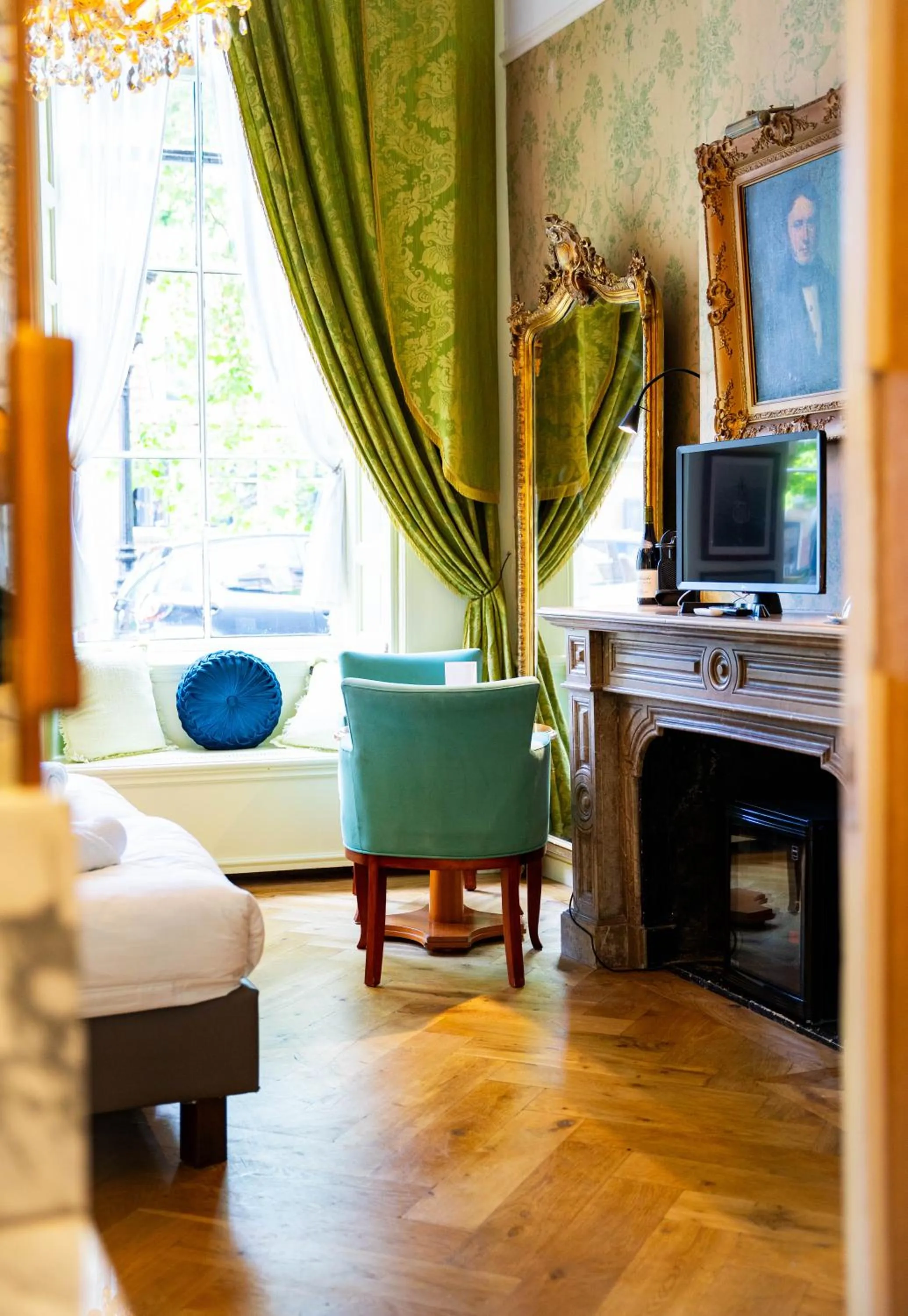 Seating area in Boutique Hotel Museumkwartier