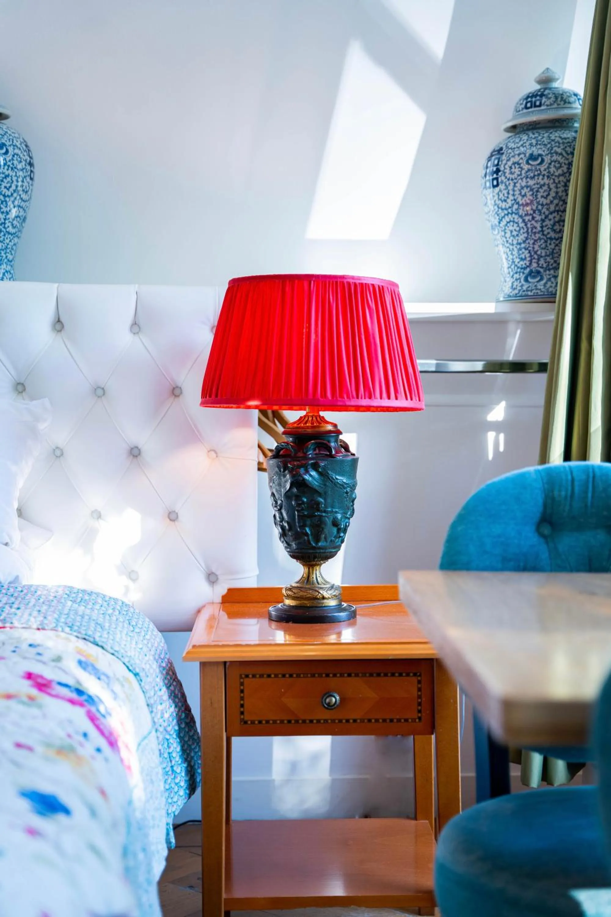 Decorative detail, Bed in Boutique Hotel Museumkwartier