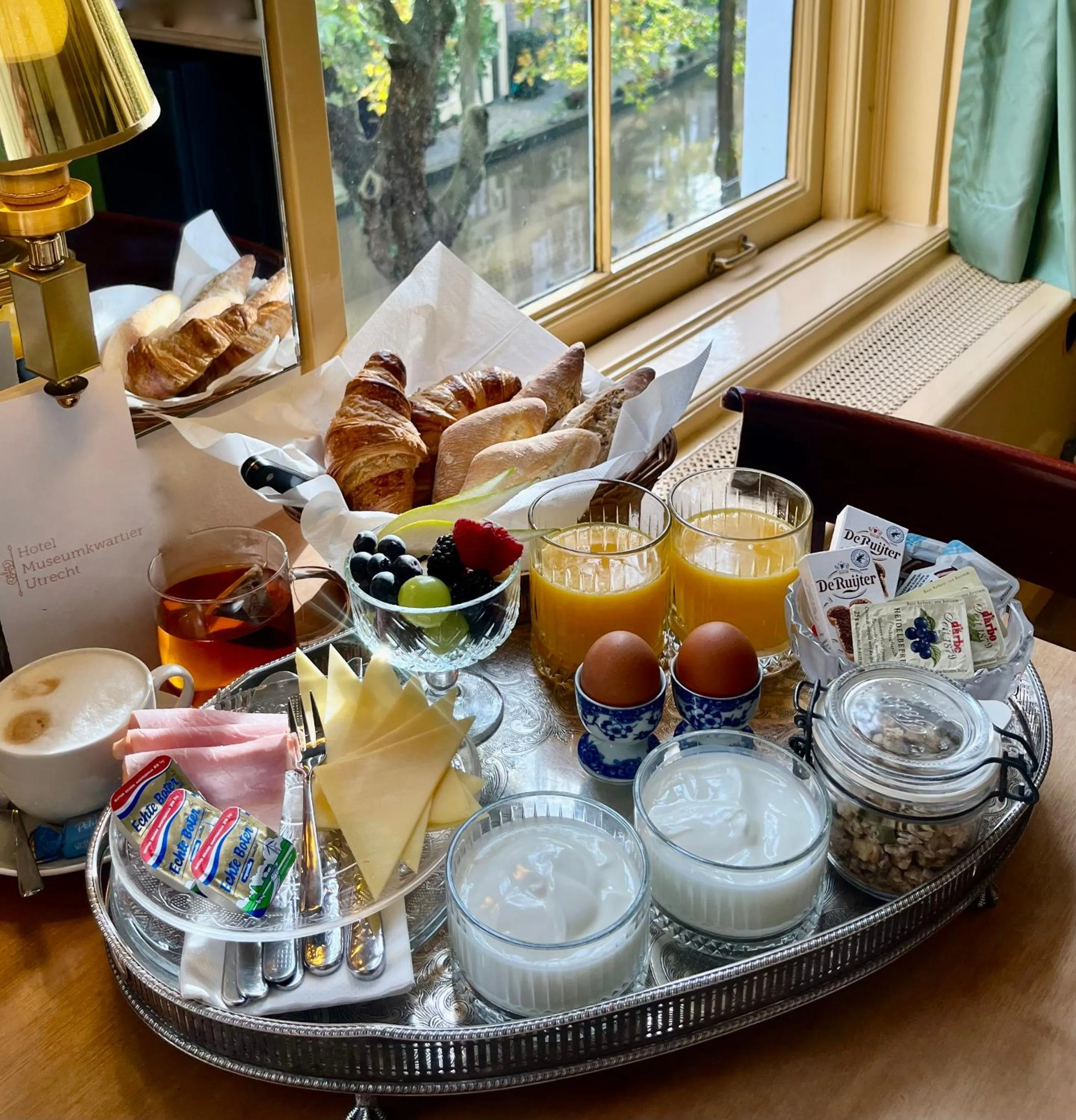 Continental breakfast in Boutique Hotel Museumkwartier