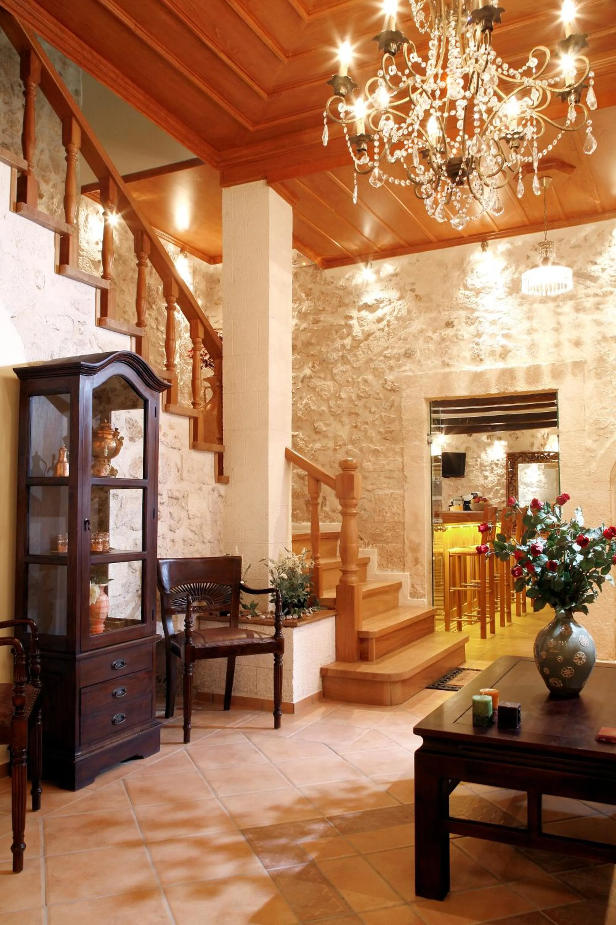 Lobby or reception in Leo Hotel