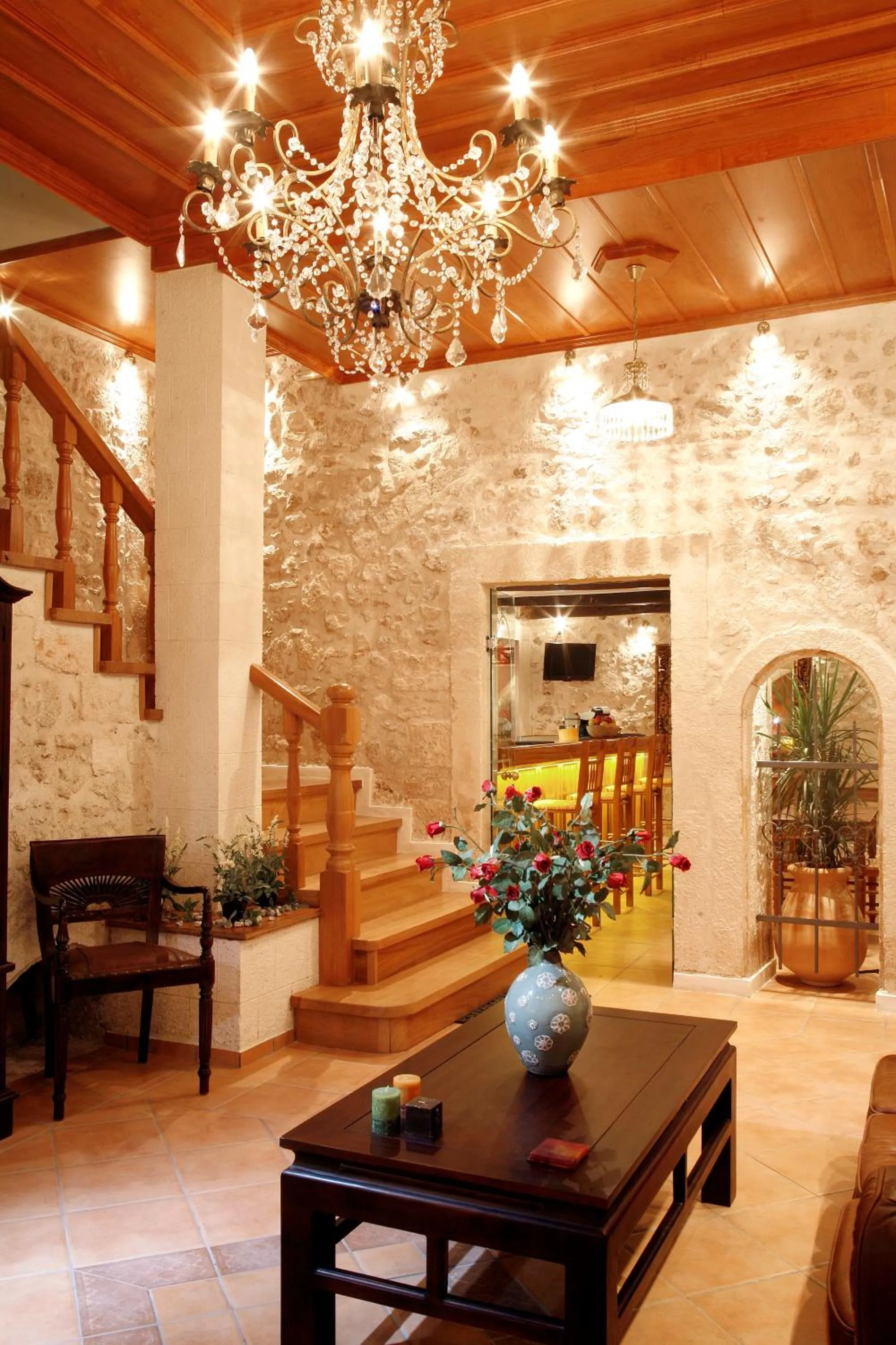 Lobby or reception in Leo Hotel