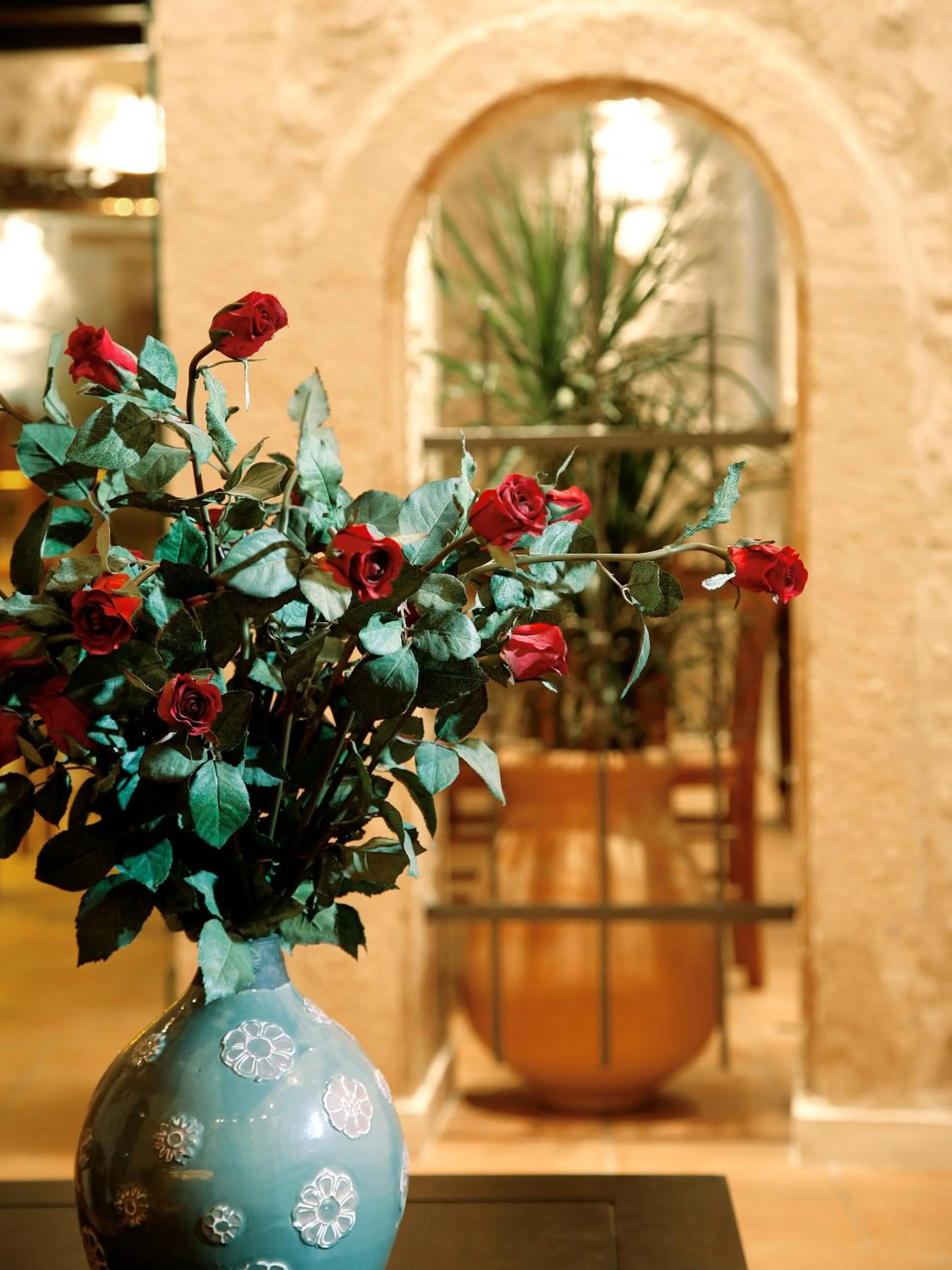 Lobby or reception in Leo Hotel