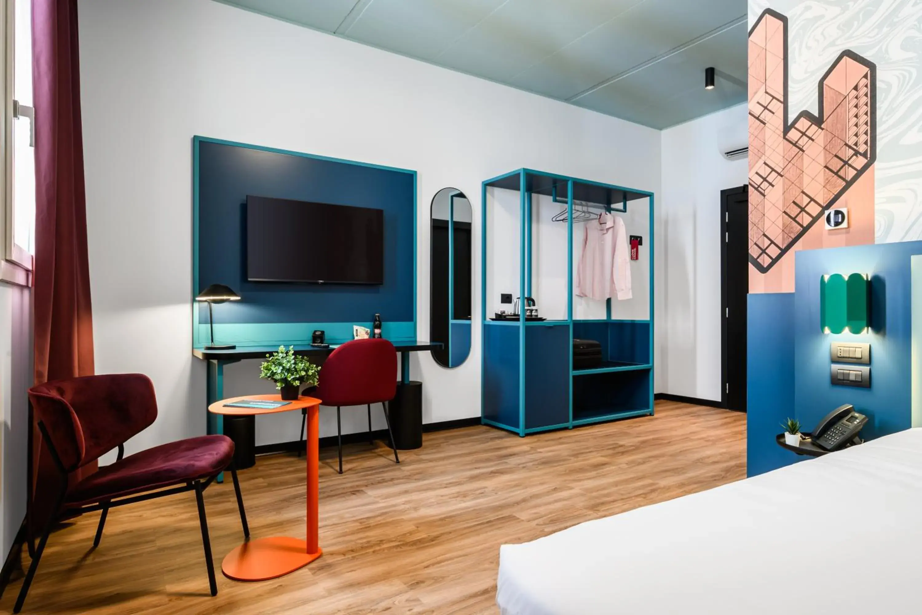 Bedroom, Bed in CX Modena Crocetta Bedroom, Bed in CX Modena Crocetta