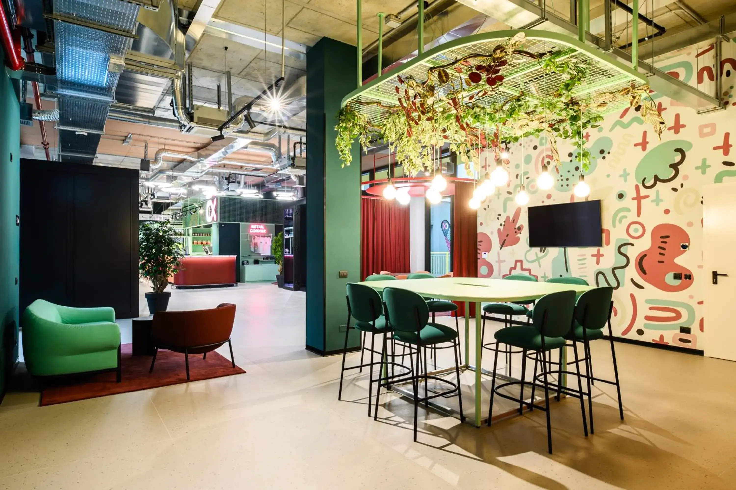 Lounge or bar in CX Modena Crocetta Lounge or bar in CX Modena Crocetta