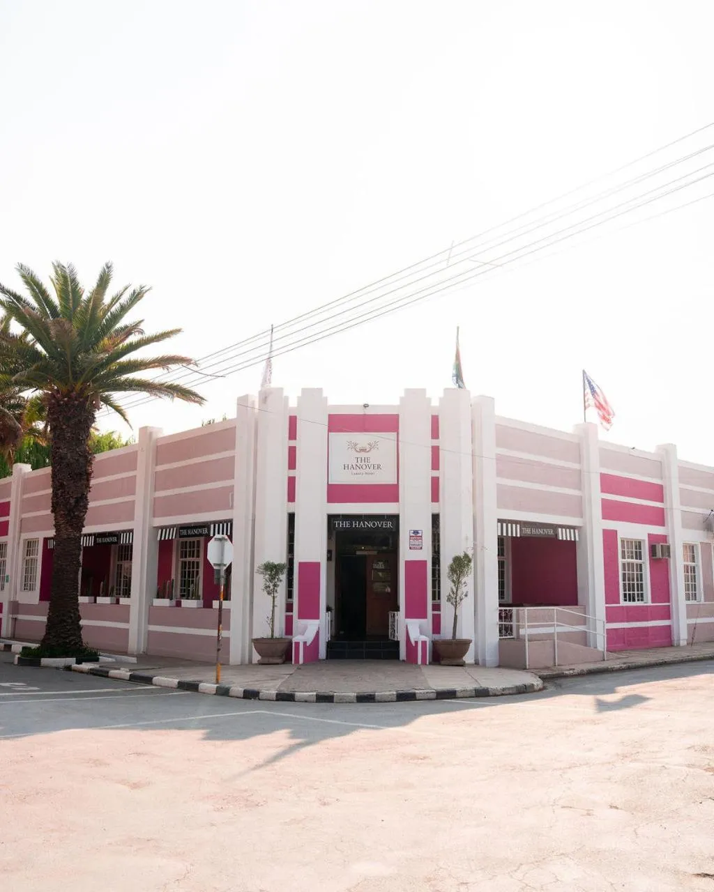 Property building in The Hanover Luxury Hotel