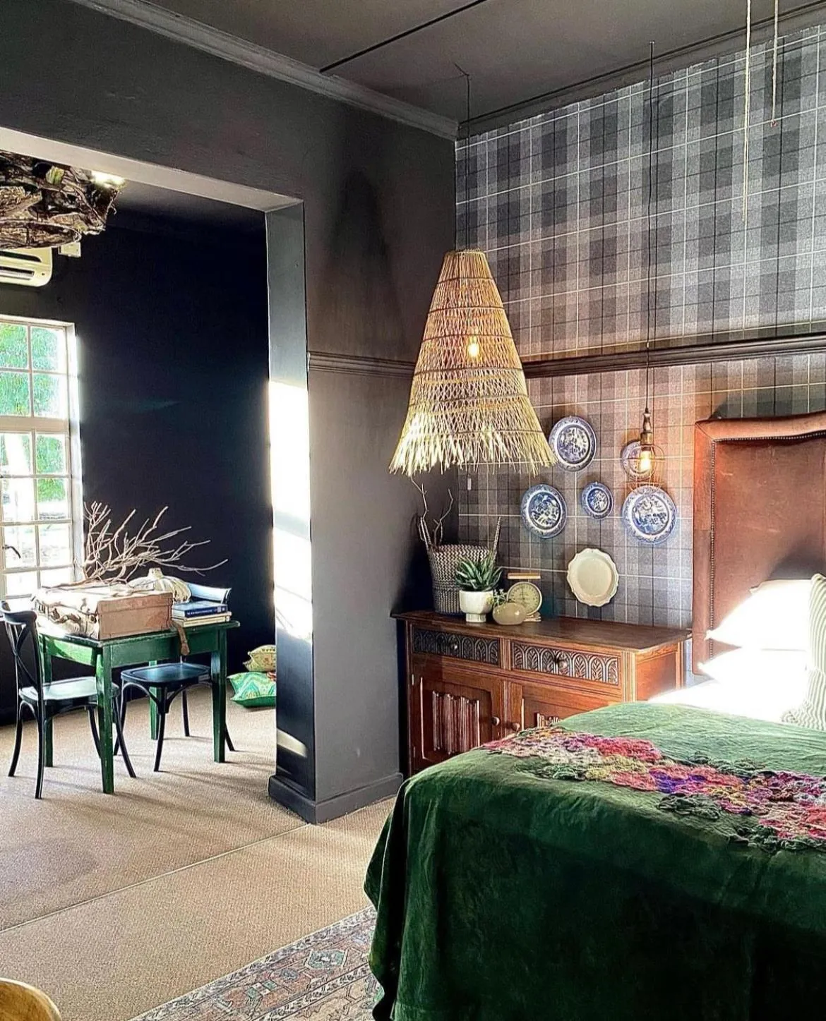 Decorative detail, Bed in The Hanover Luxury Hotel