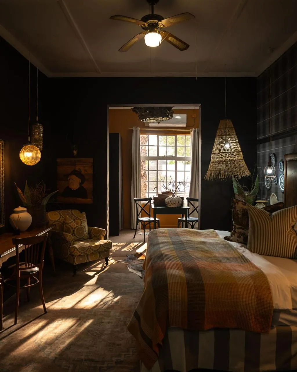 Decorative detail, Bed in The Hanover Luxury Hotel