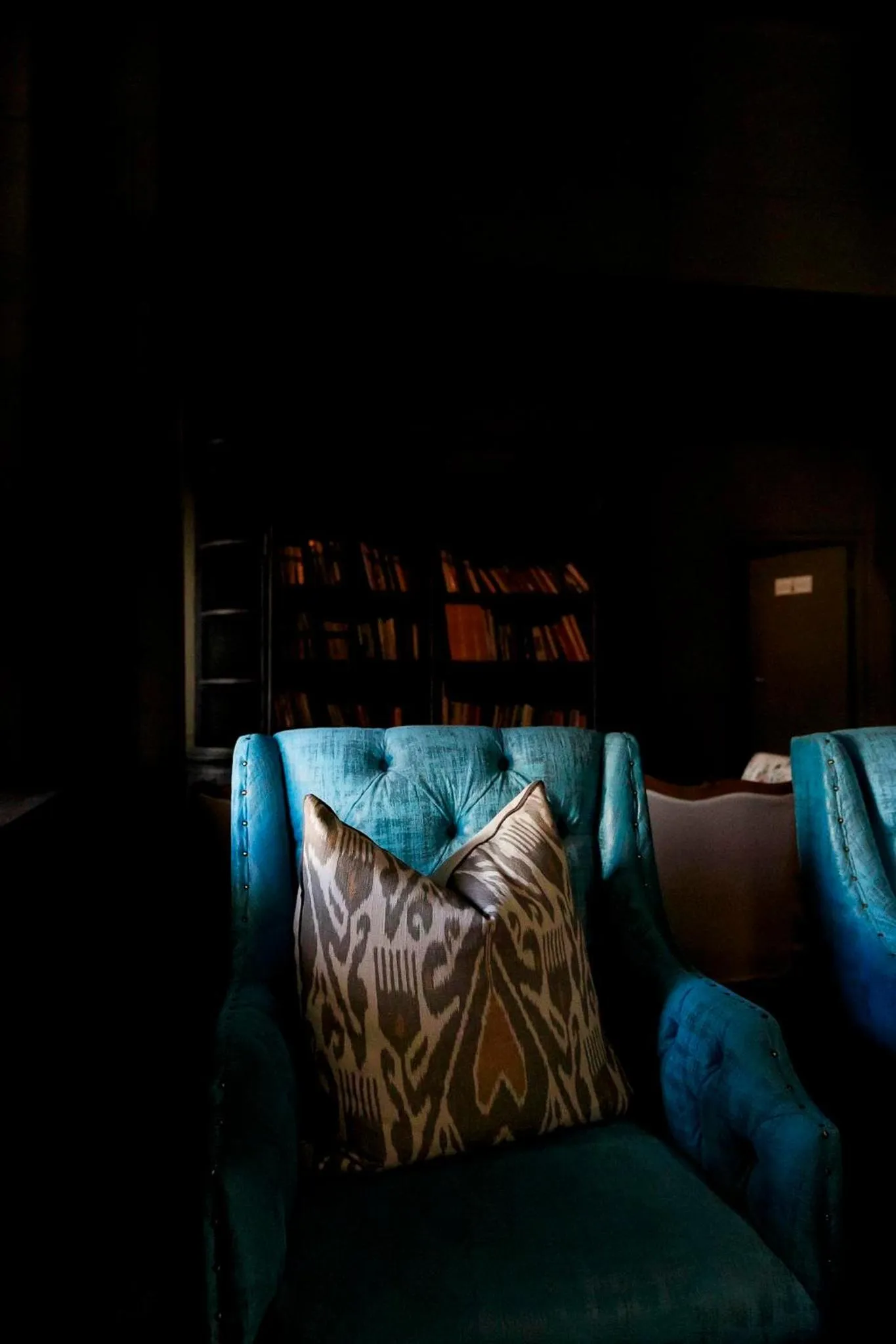 Library in The Hanover Luxury Hotel