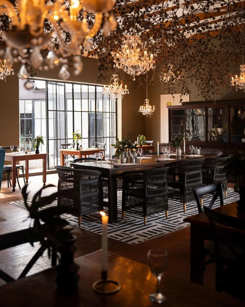 Dining area in The Hanover Luxury Hotel