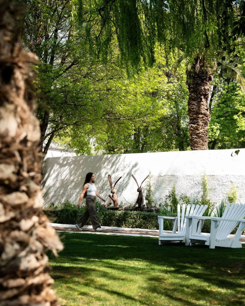 Garden in The Hanover Luxury Hotel