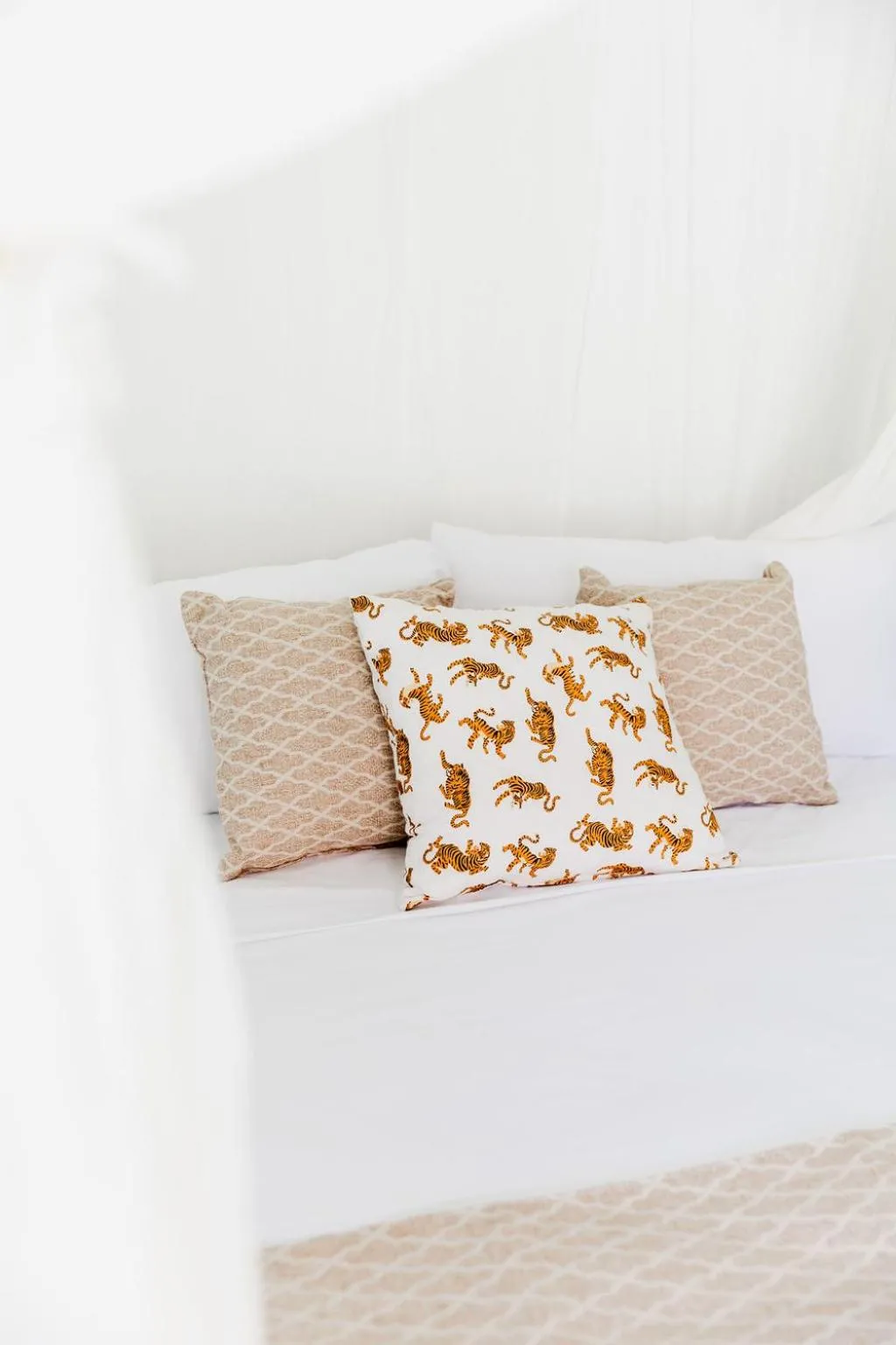 Bed in Bali Style Boutique Hotel