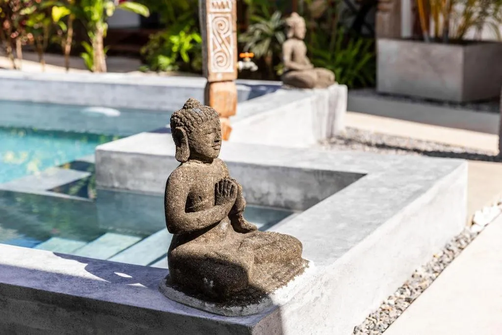 Pool view in Bali Style Boutique Hotel