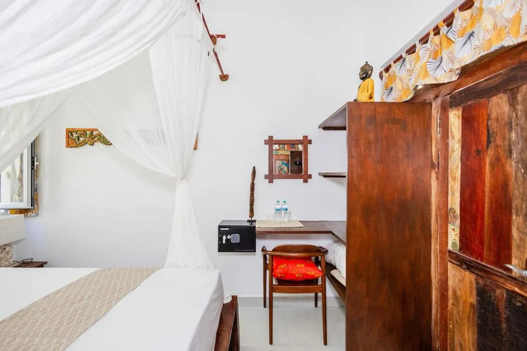 Bed in Bali Style Boutique Hotel