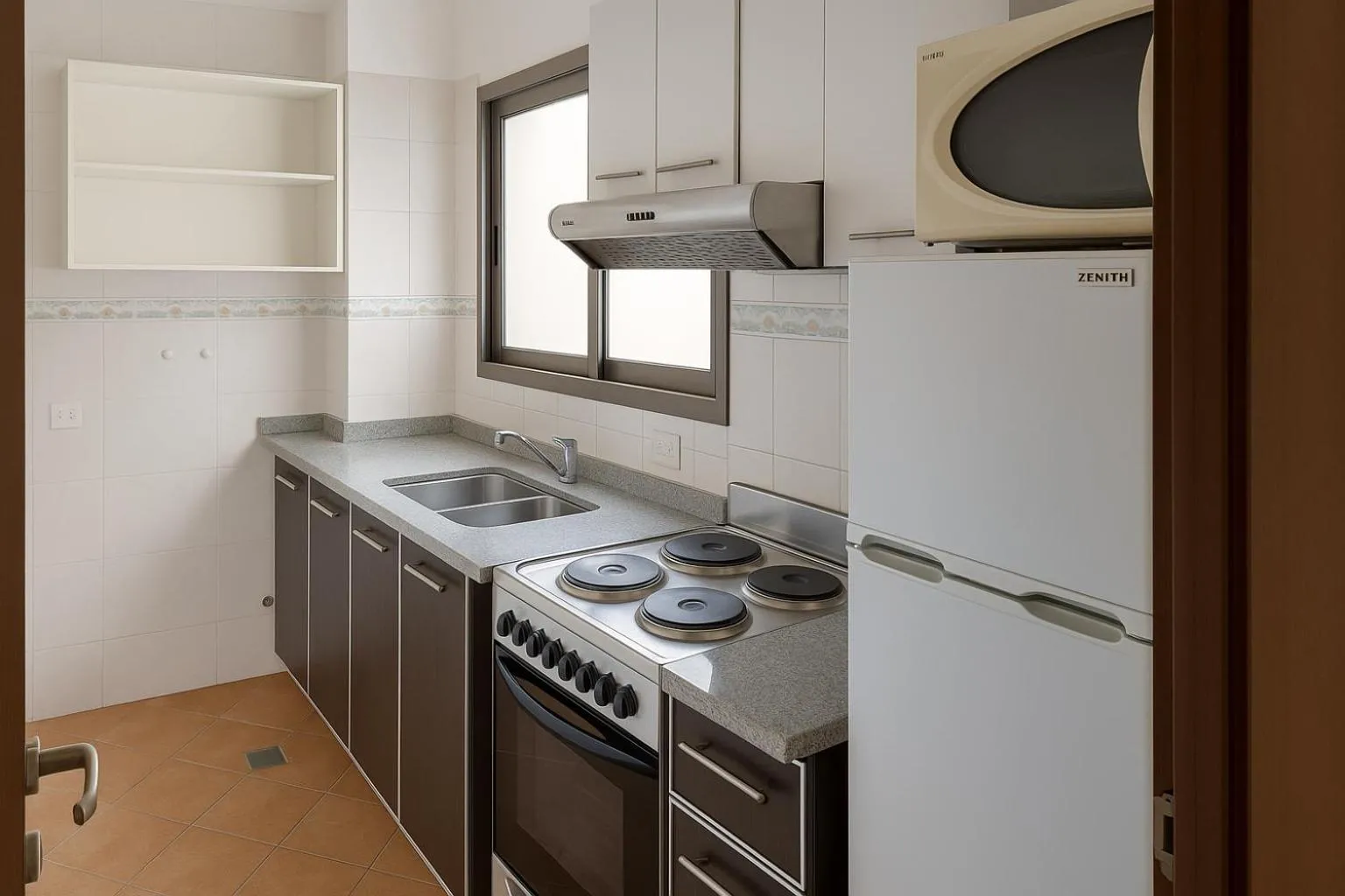 Kitchen or kitchenette in Ba 5ta Avenida Hotel