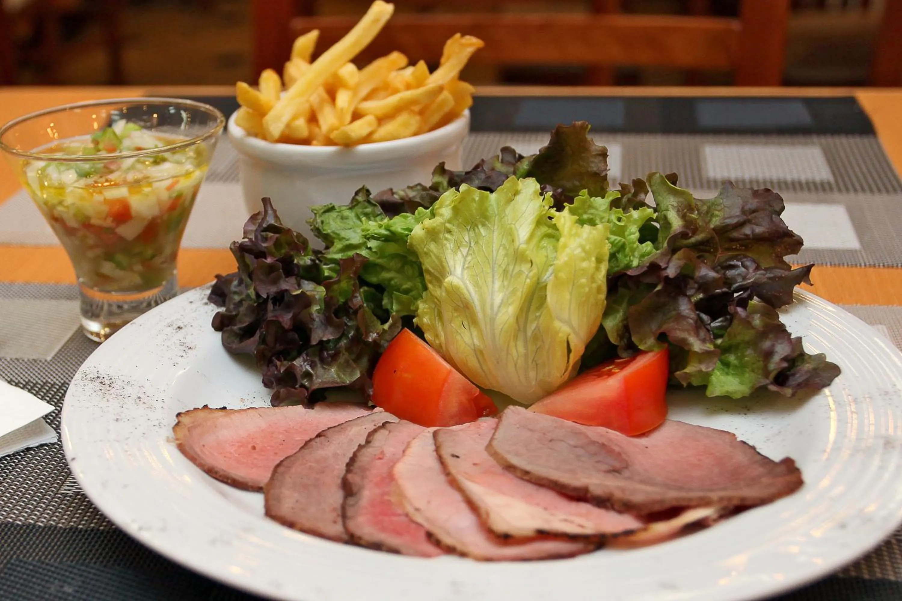 Food close-up in Hotel Vermont Ipanema