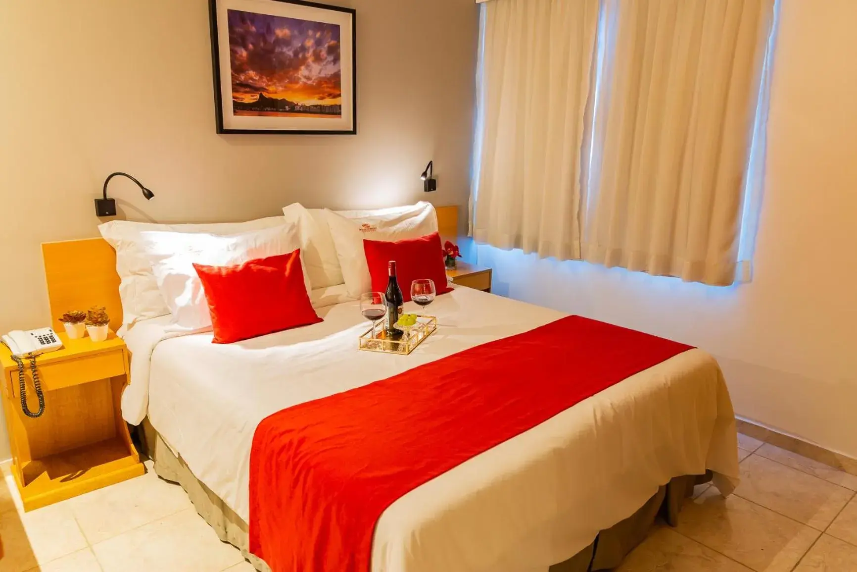 Bedroom, Bed in Hotel Vermont Ipanema Bedroom, Bed in Hotel Vermont Ipanema