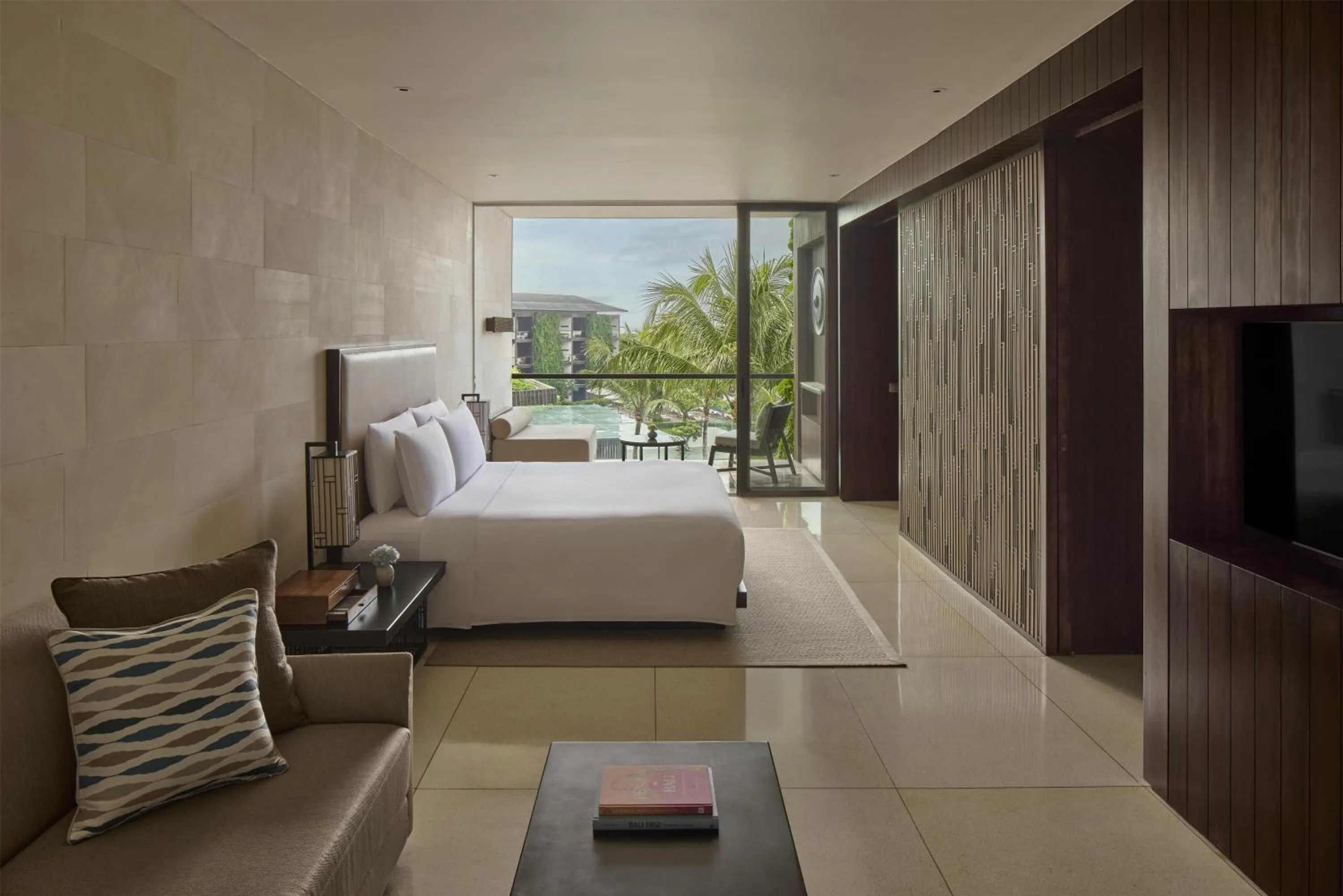 Photo of the whole room, Bed in Alila Seminyak