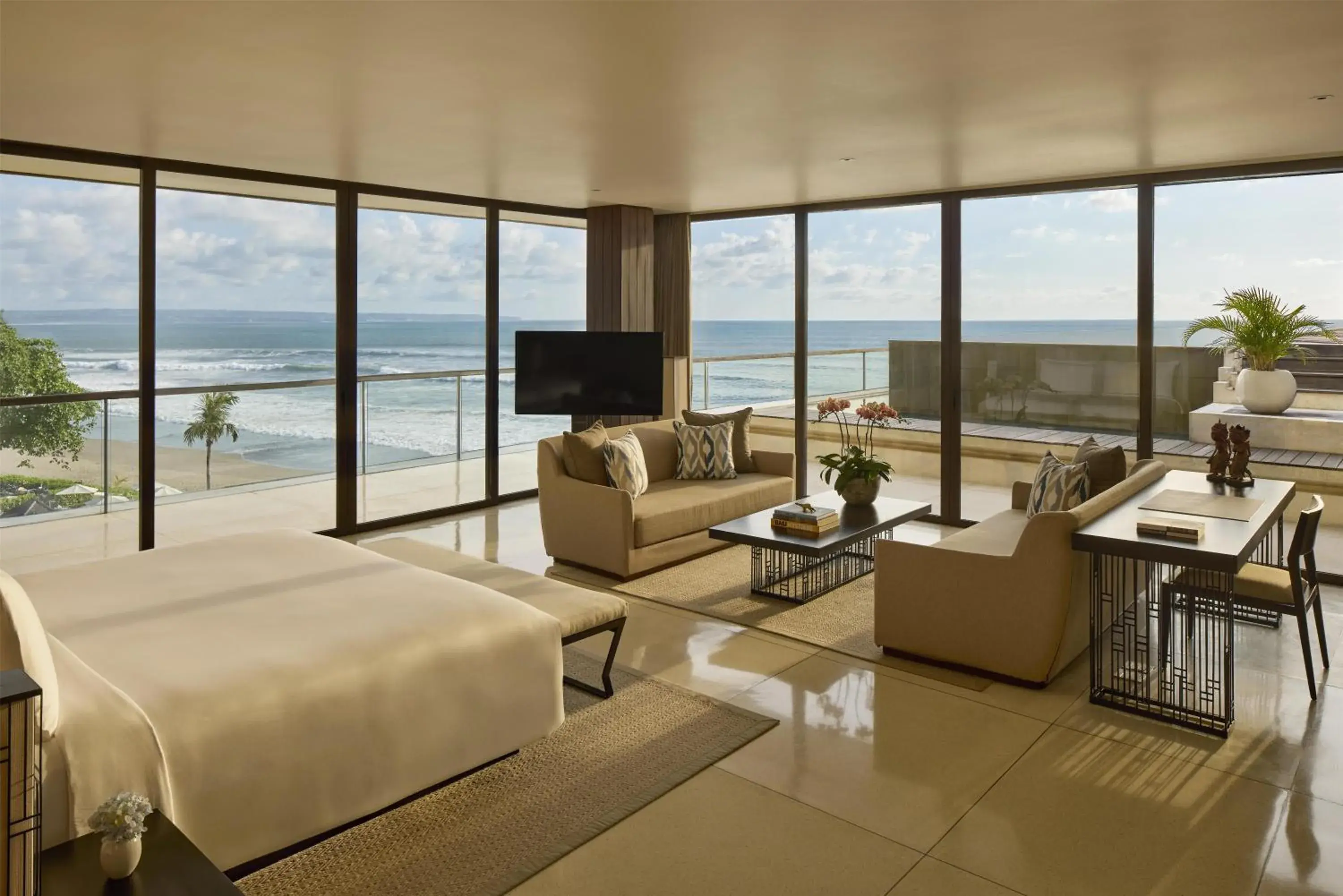 Photo of the whole room, Bed in Alila Seminyak Photo of the whole room, Bed in Alila Seminyak