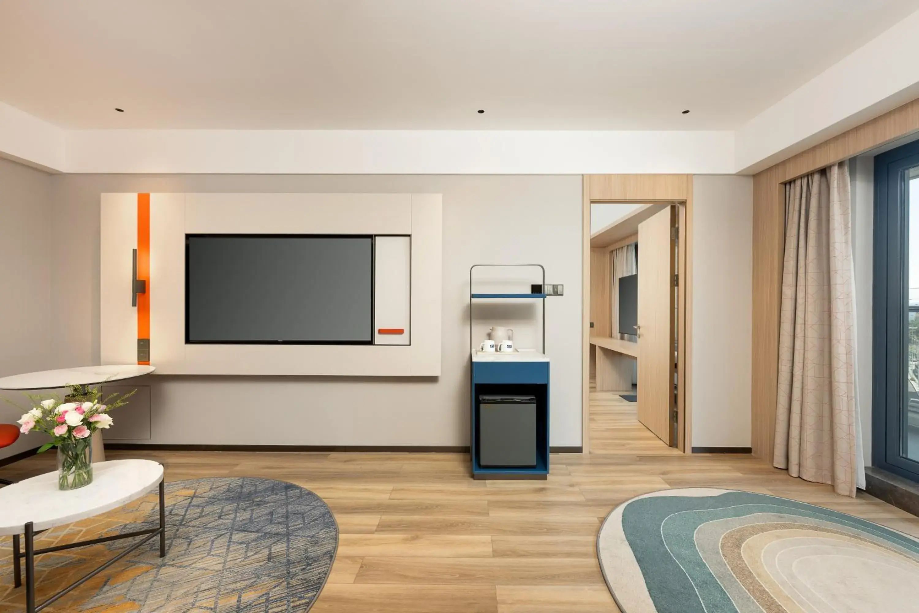One-Bedroom Suite with Two Single Beds and Sofa Bed in Holiday Inn Express Jincheng New District by IHG One-Bedroom Suite with Two Single Beds and Sofa Bed in Holiday Inn Express Jincheng New District by IHG