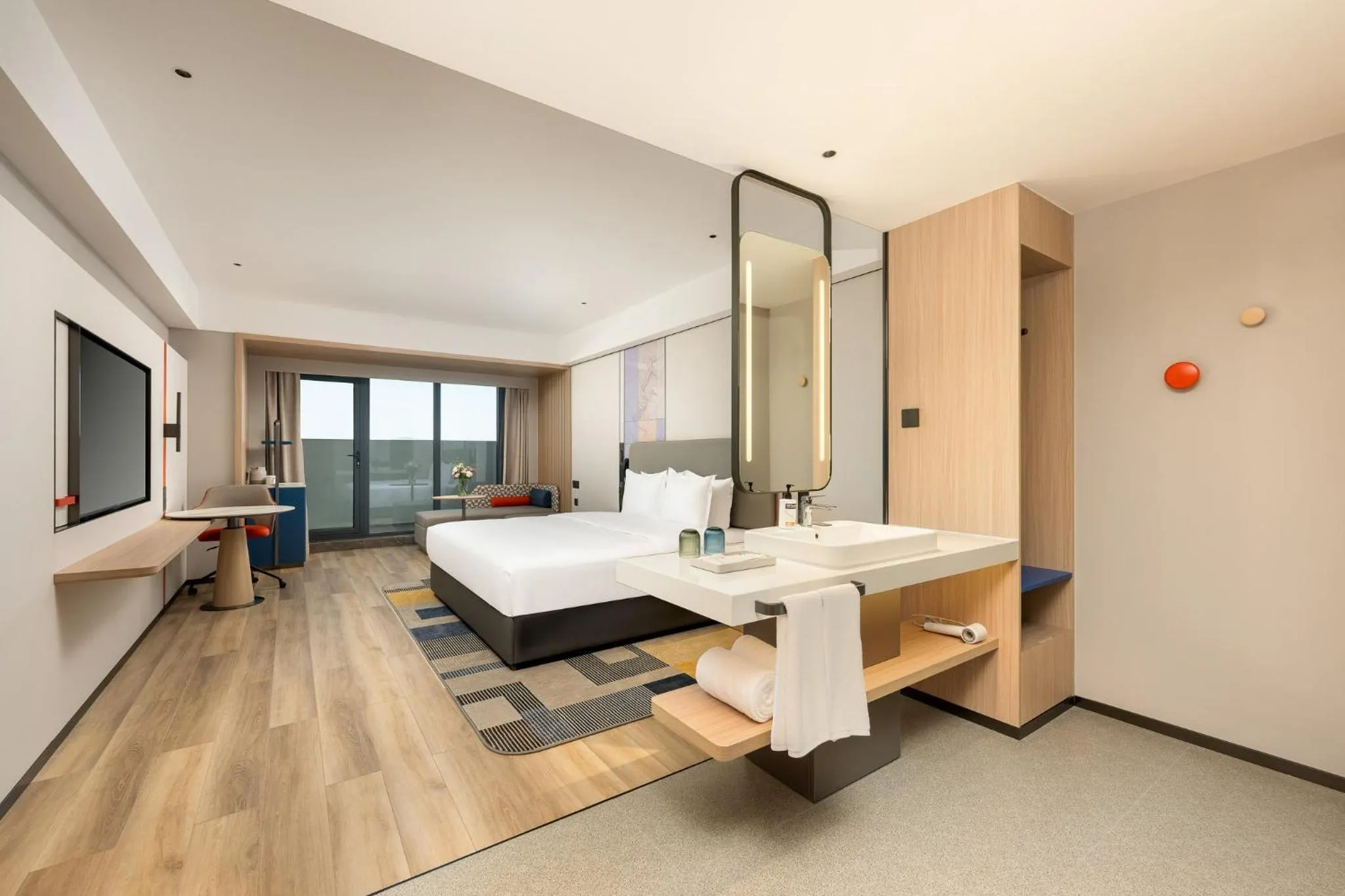 Standard King Room with City View in Holiday Inn Express Jincheng New District by IHG