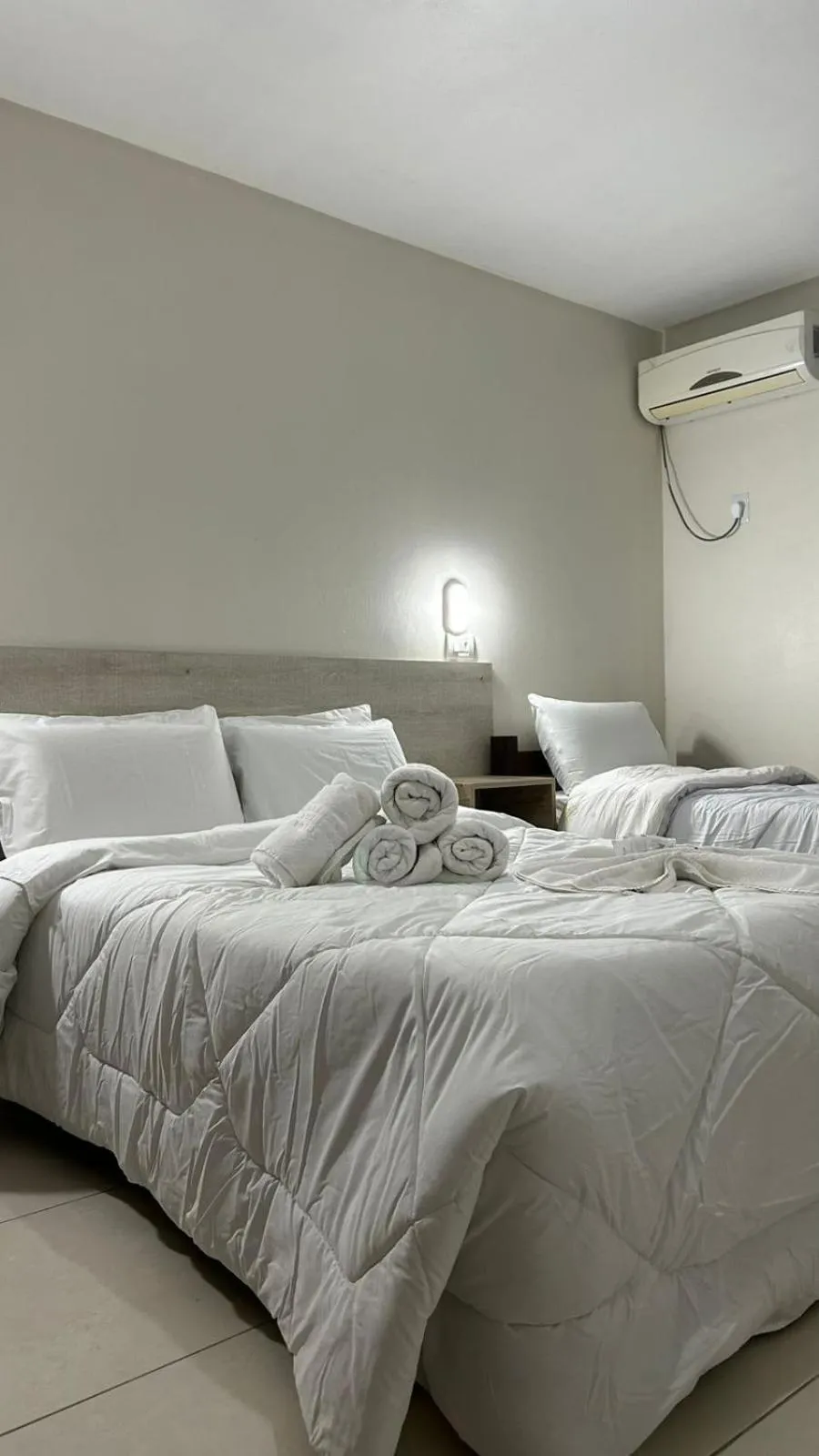 Bed in Marechal Plaza Hotel