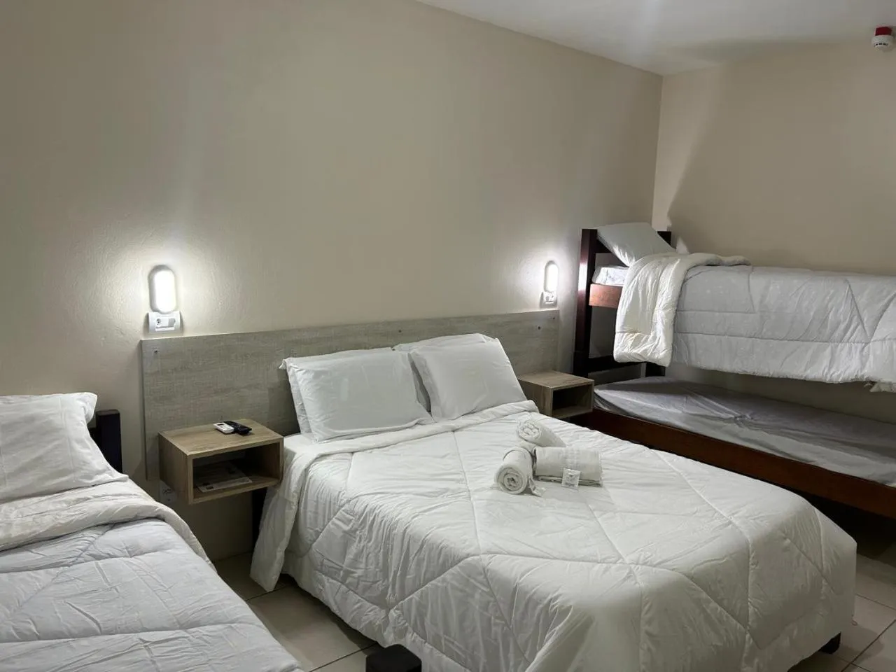 Bed in Marechal Plaza Hotel