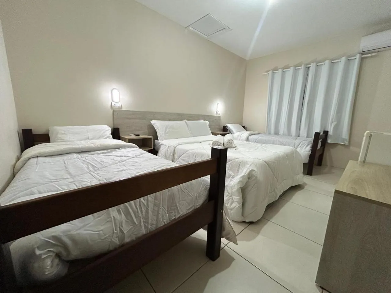 Bed in Marechal Plaza Hotel