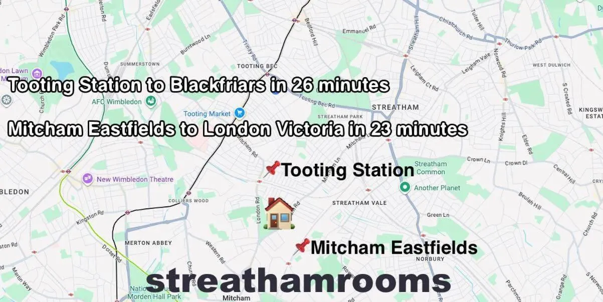 Neighbourhood in Streatham Rooms