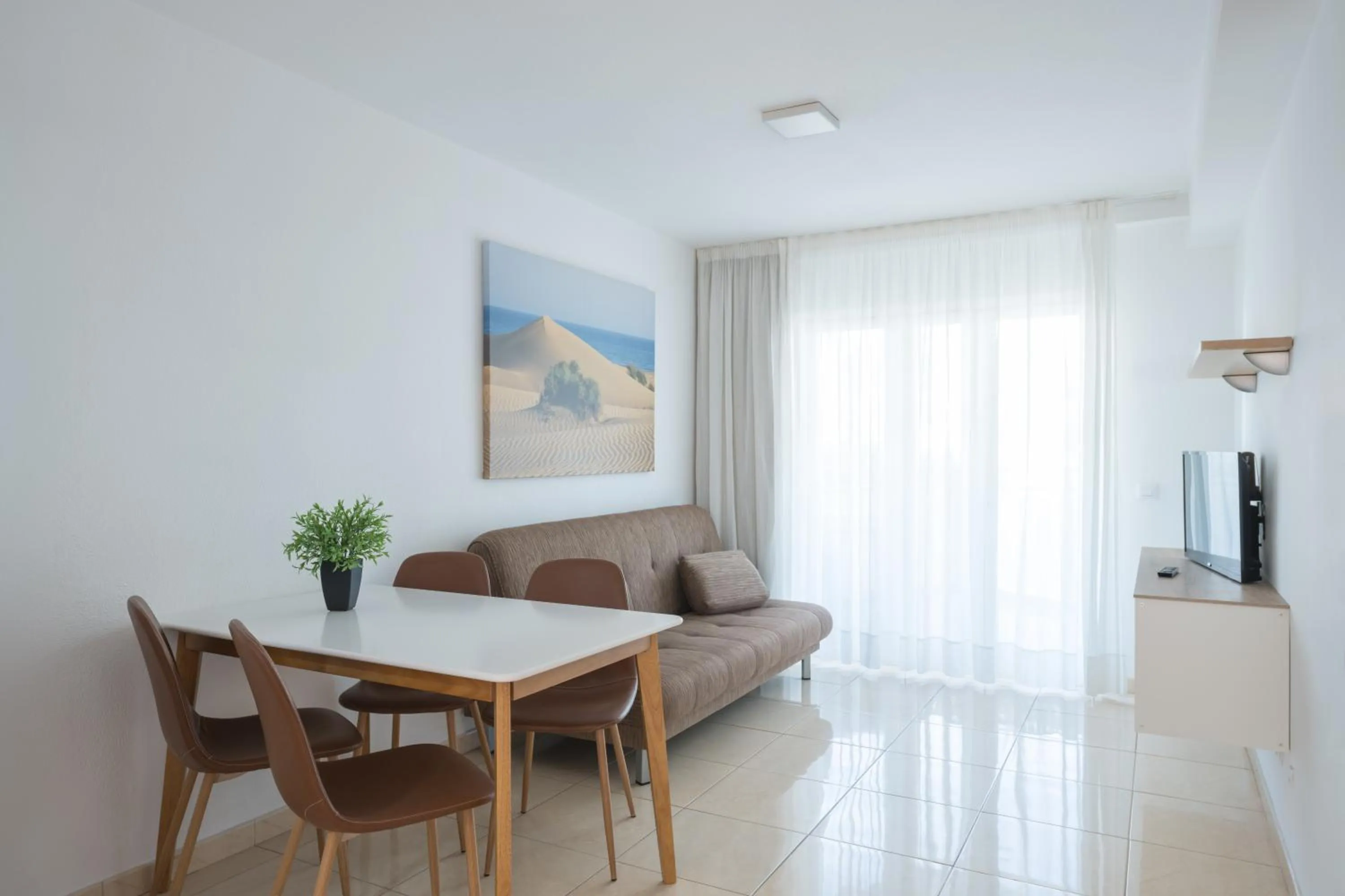 Living room in Apartamentos las Góndolas