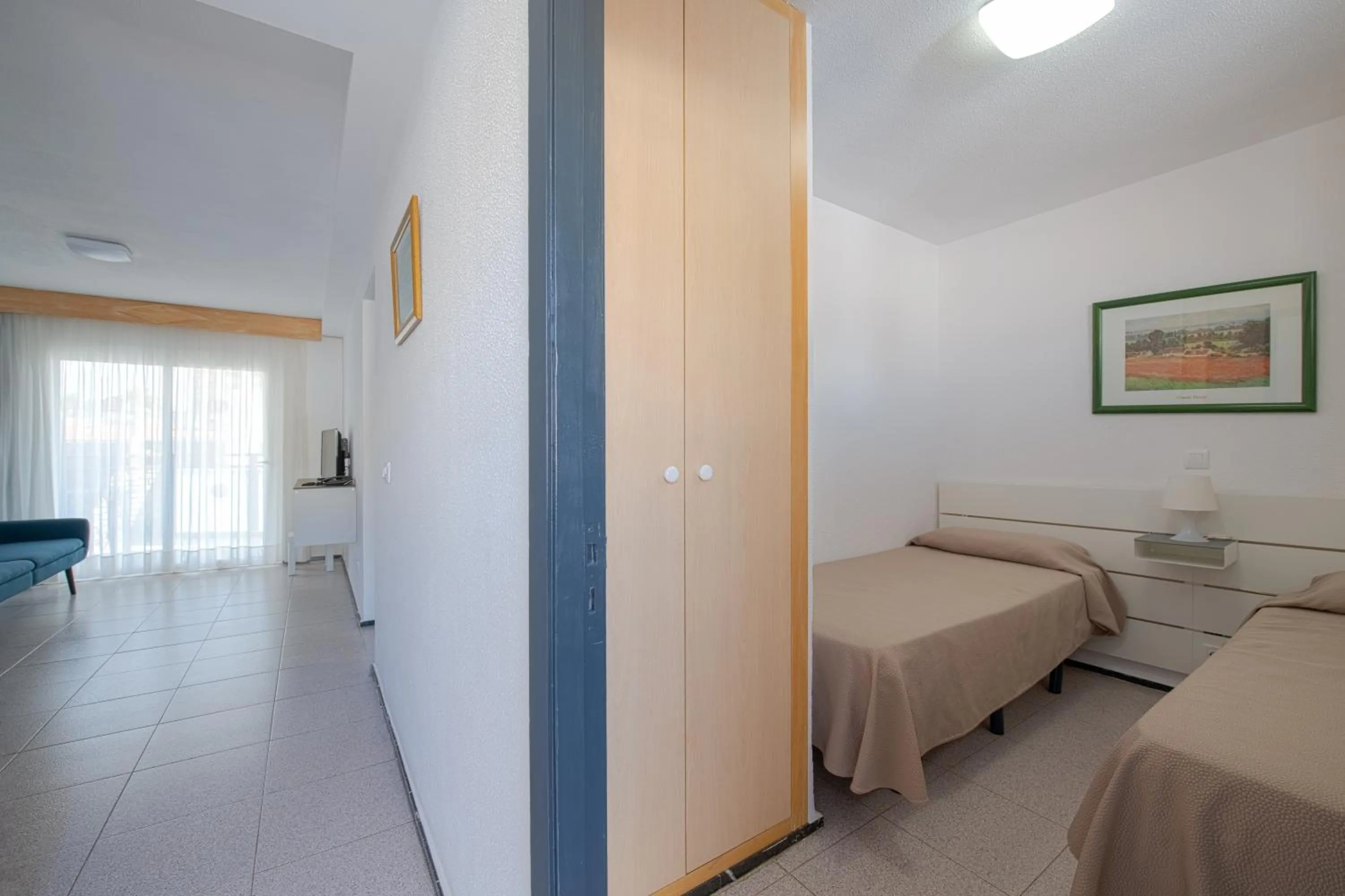 Bedroom, Bed in Apartamentos las Góndolas