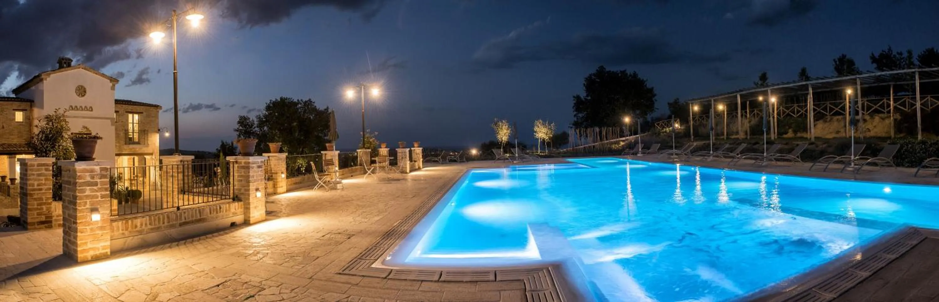 Night in Villa Sant'Angelo
