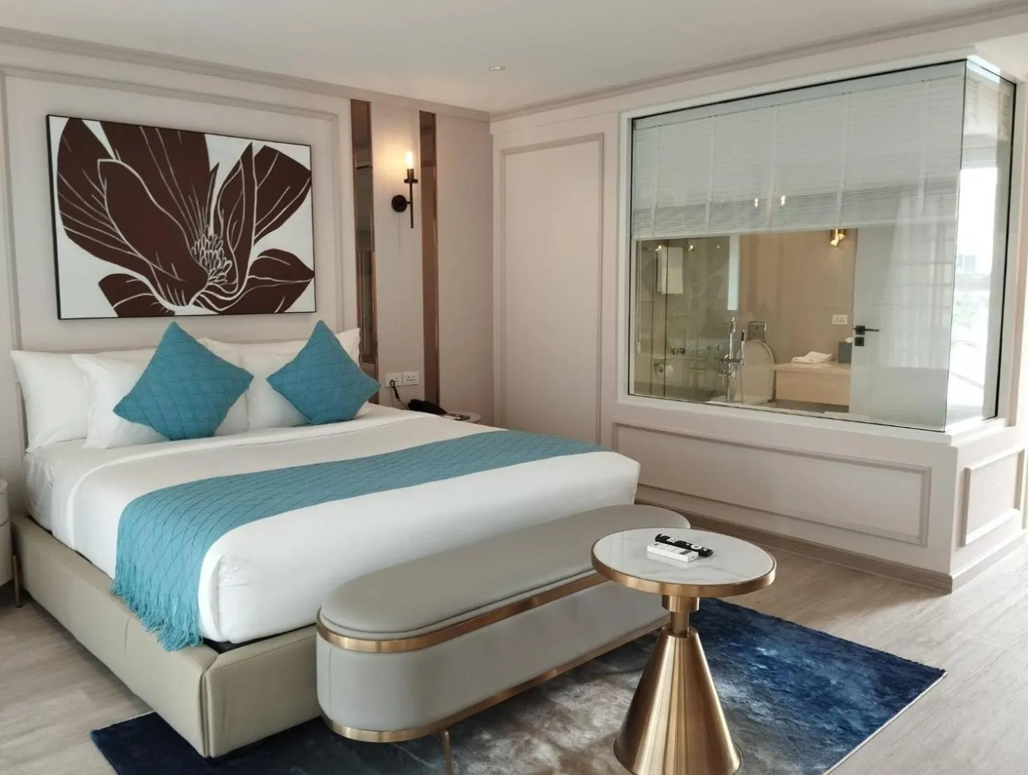 Bedroom, Bed in Villa Atchara