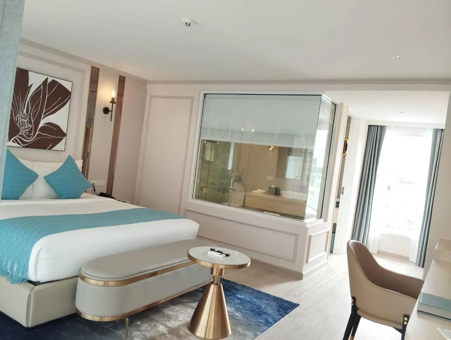 Bedroom, Bed in Villa Atchara