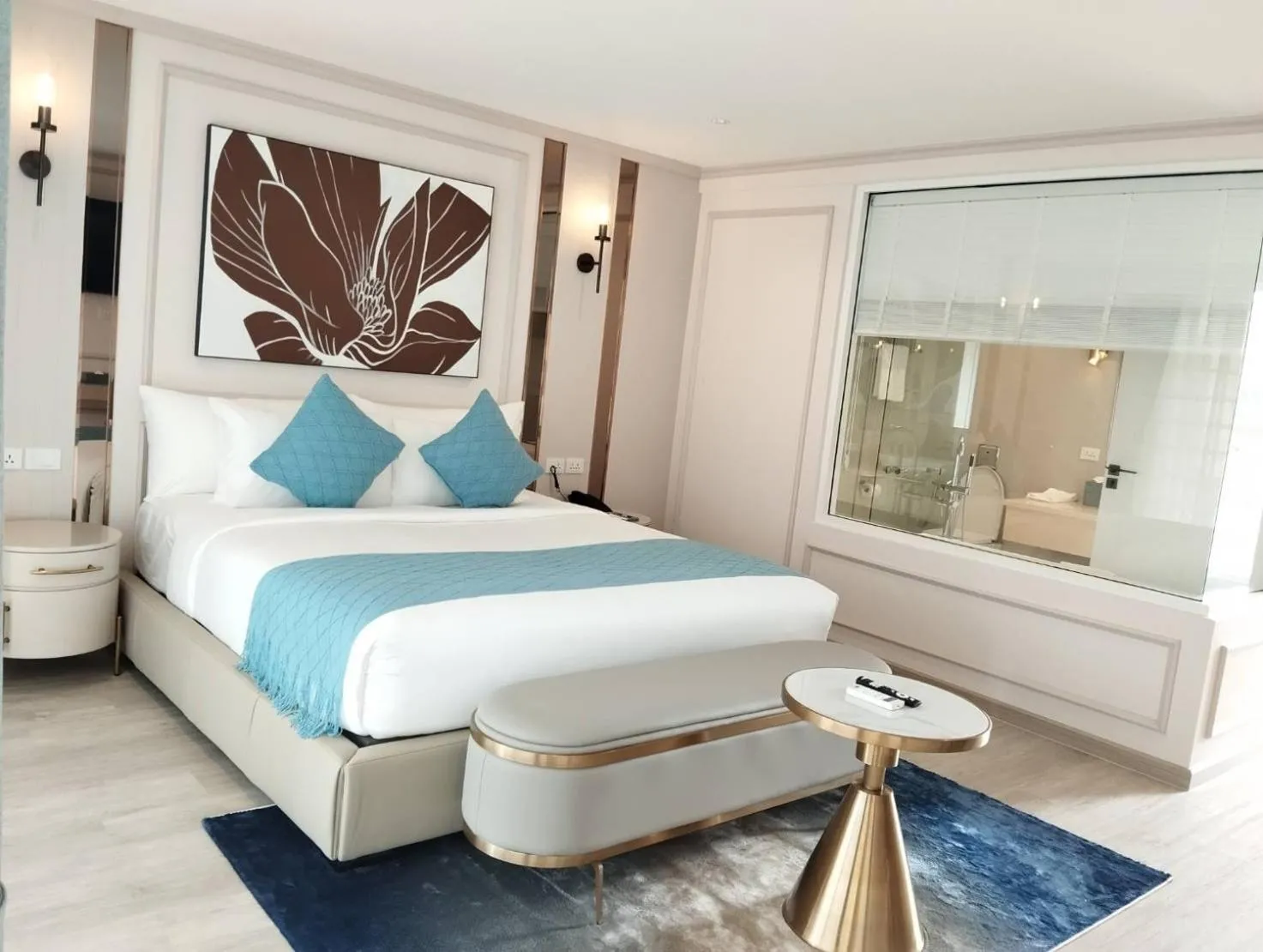 Bedroom, Bed in Villa Atchara