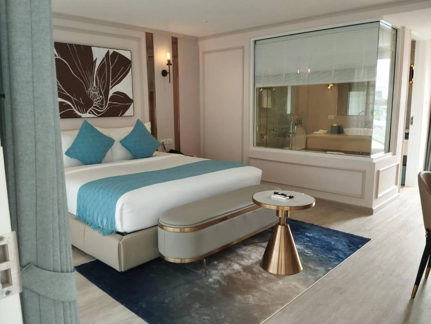 Bedroom, Bed in Villa Atchara